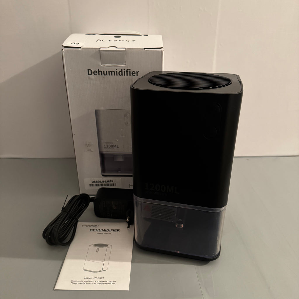 Deshumidificador Heelay 1200 ml negro