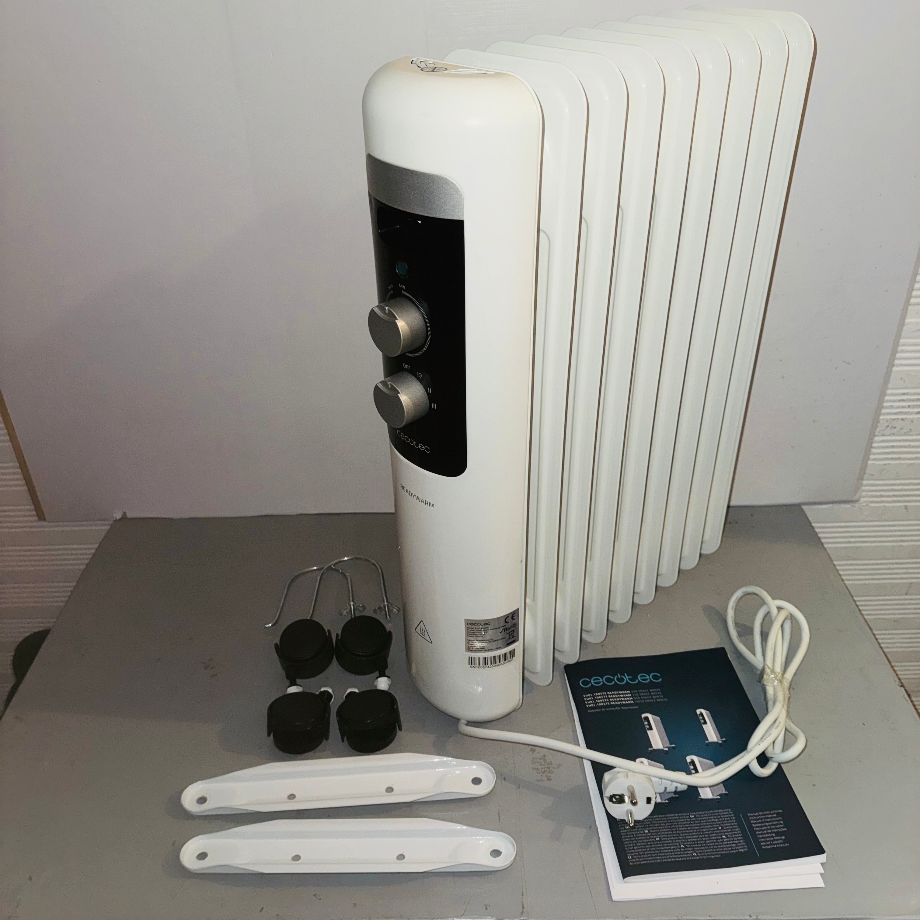 Radiador aceite Cecotec ReadyWarm 950 Space White