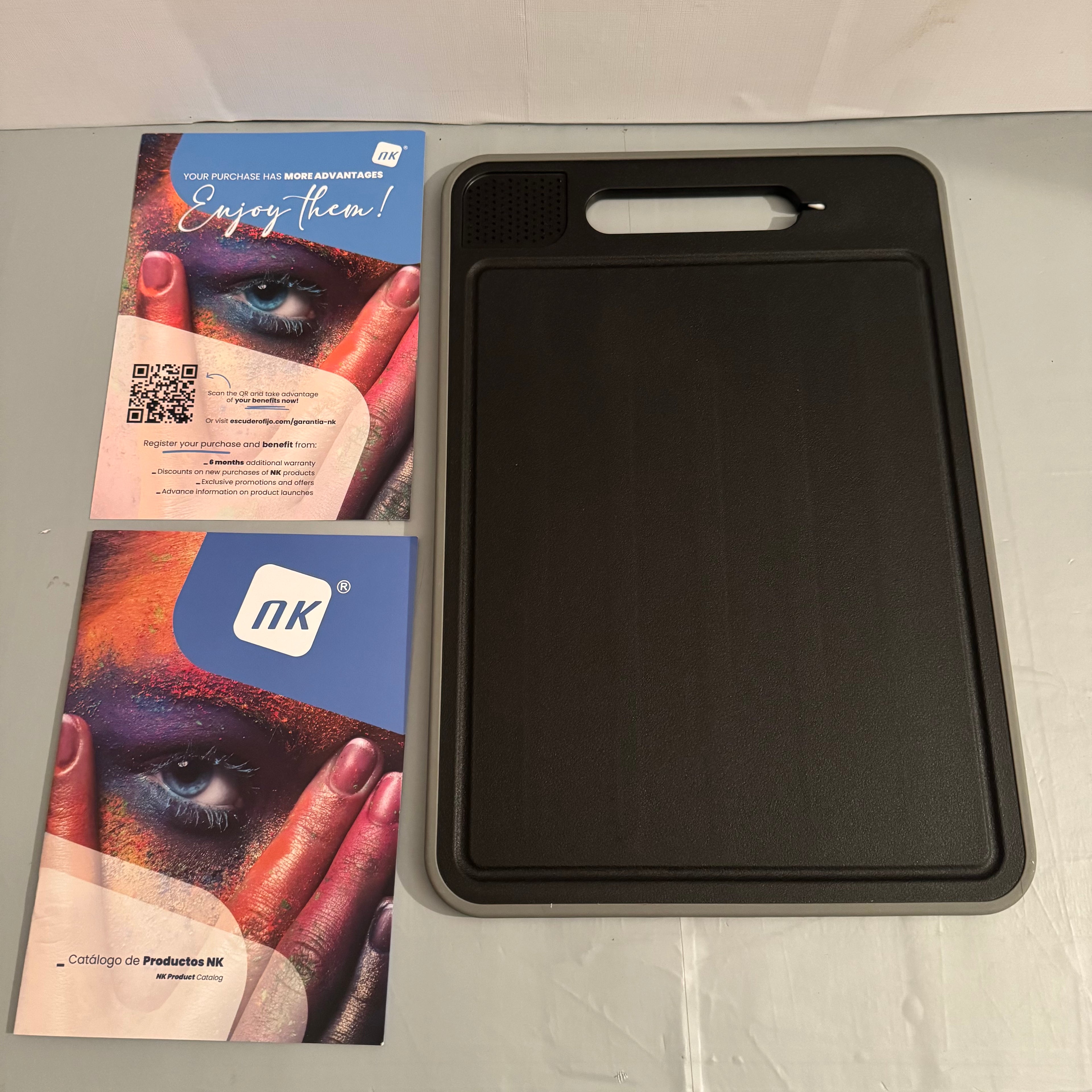 Tabla descongelar alimentos NK 4 en 1 gris