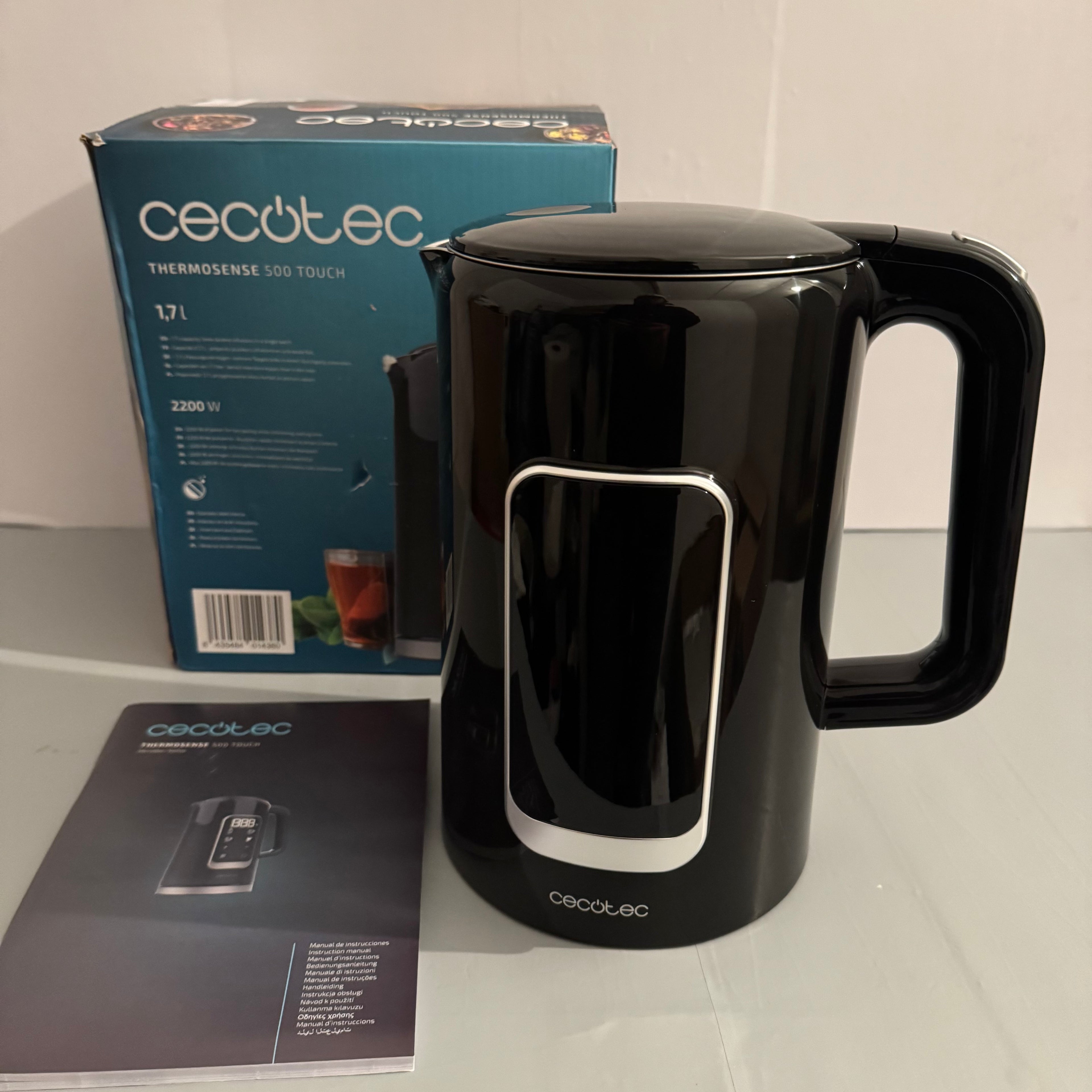 Hervidor Cecotec Thermosense 500 Touch 1,7 L 2200 W