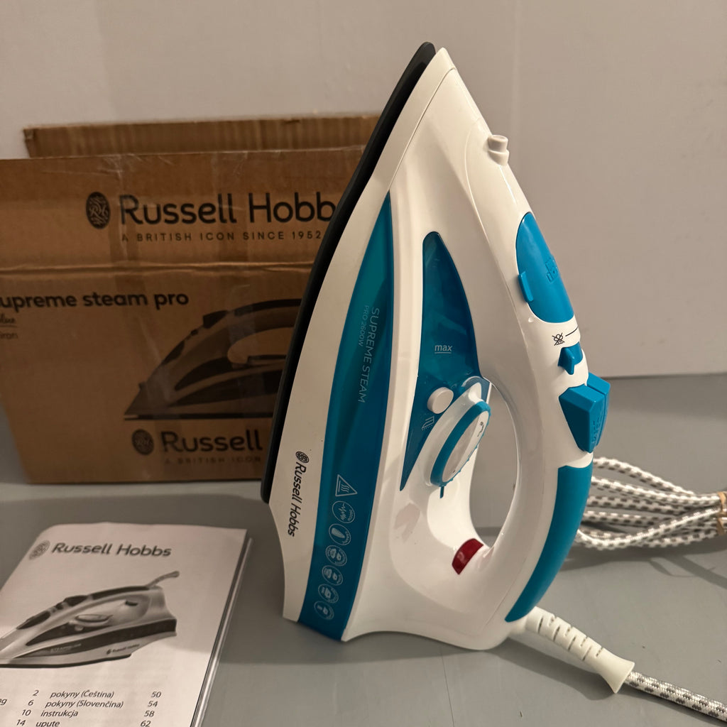 Plancha de vapor Russell Hobbs Steam Glide Professional 2600W 210g