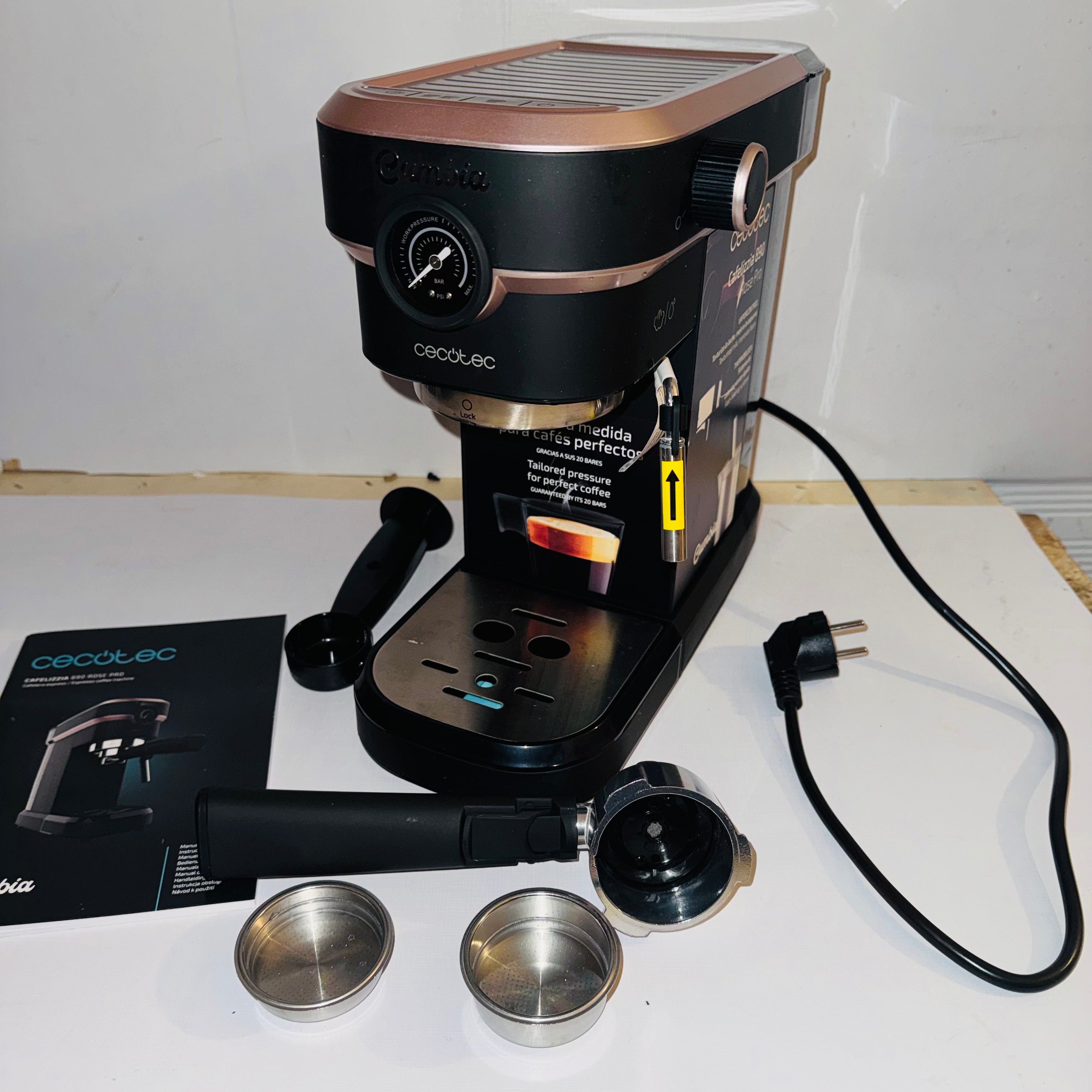 Cafetera Cecotec Cafelizzia 890 Rose Pro