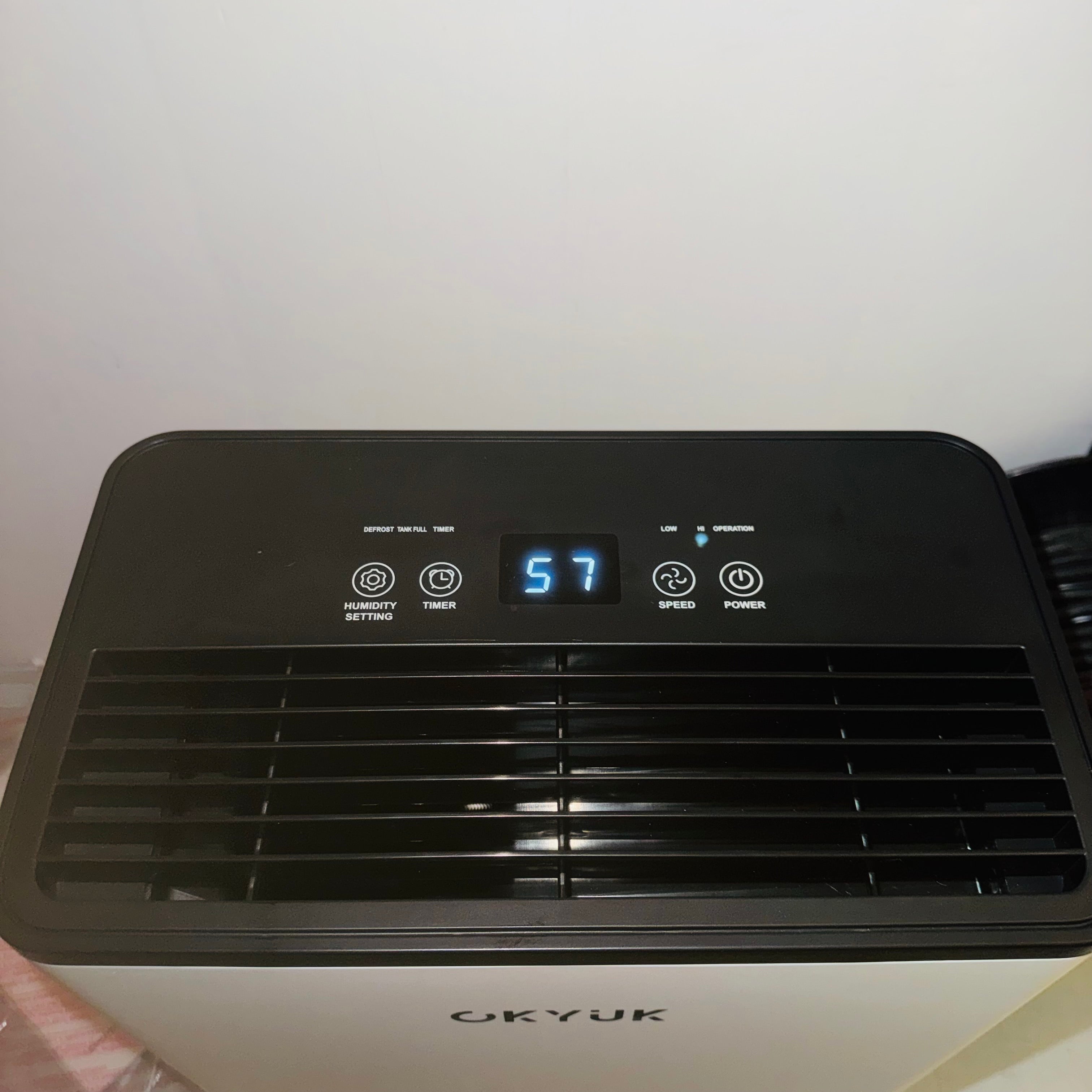 Deshumidificador 12L con Indicador Digital