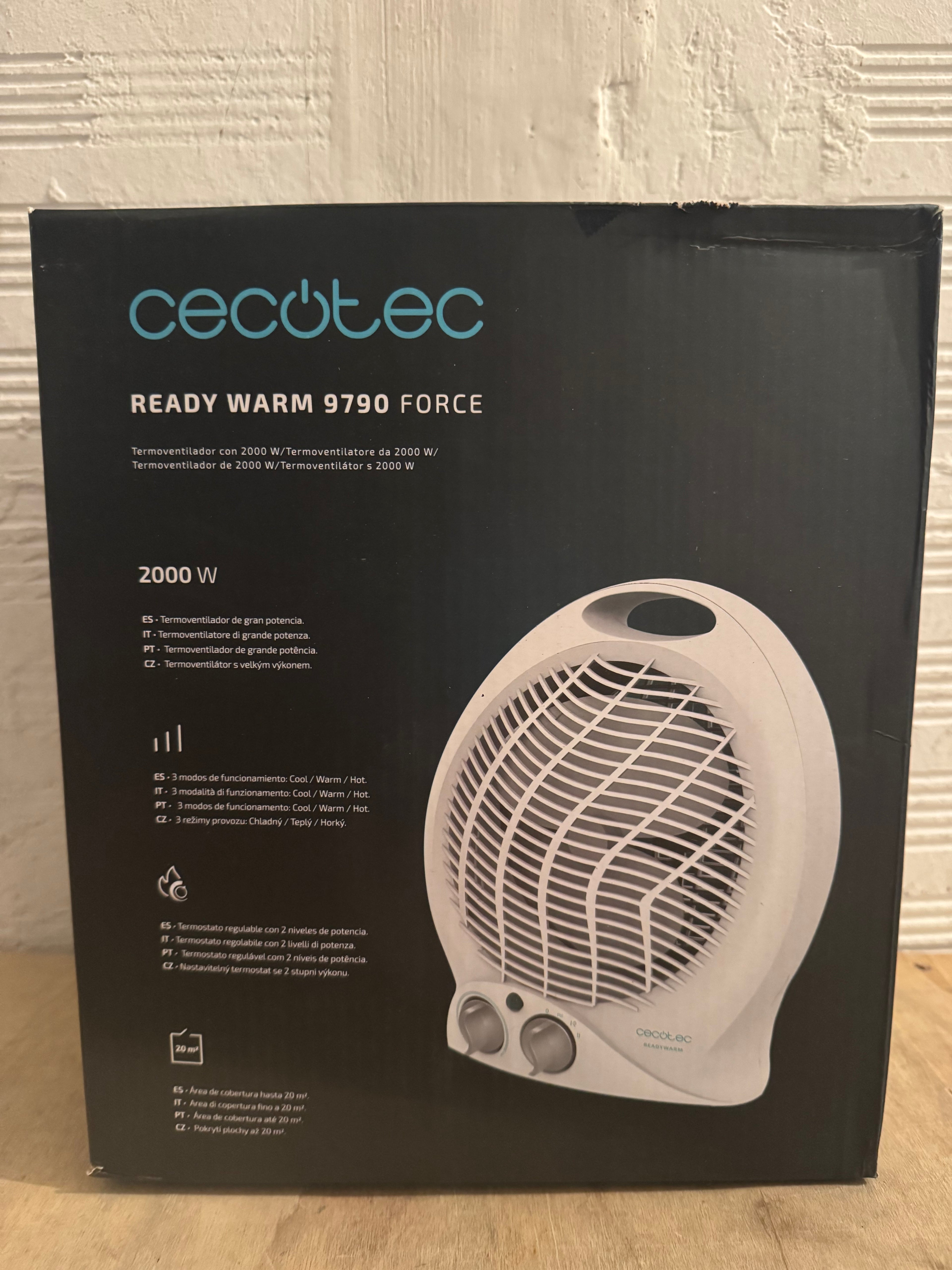 Calefactor baño Cecotec Ready Warm 9790 Force