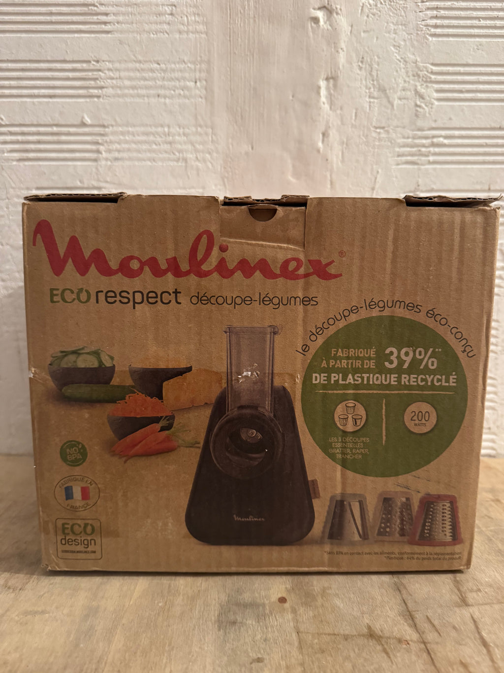 Rallador Moulinex Eco Respect DJ77EN 200W