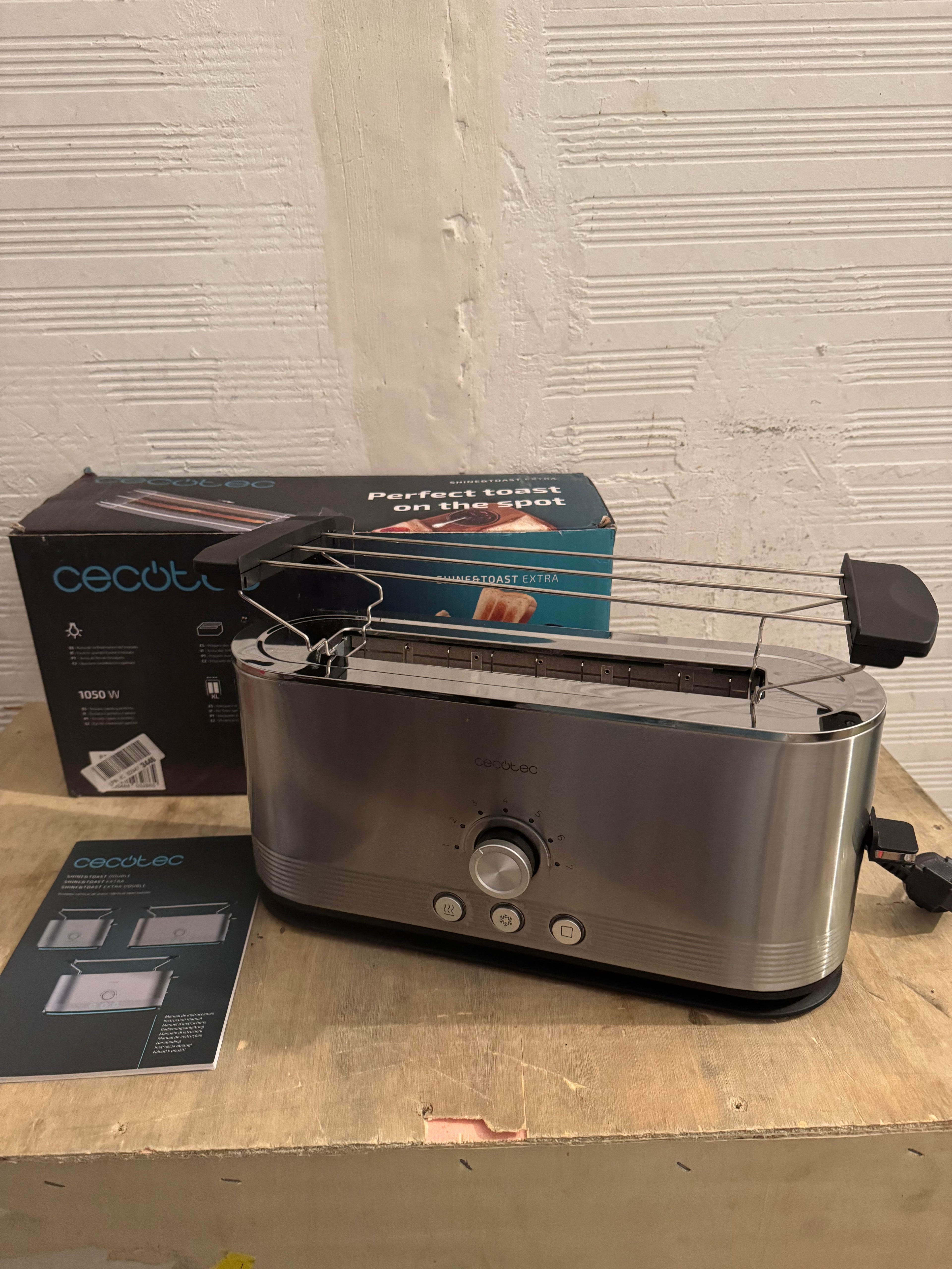 Tostadora vertical Cecotec Shine&Toast Extra