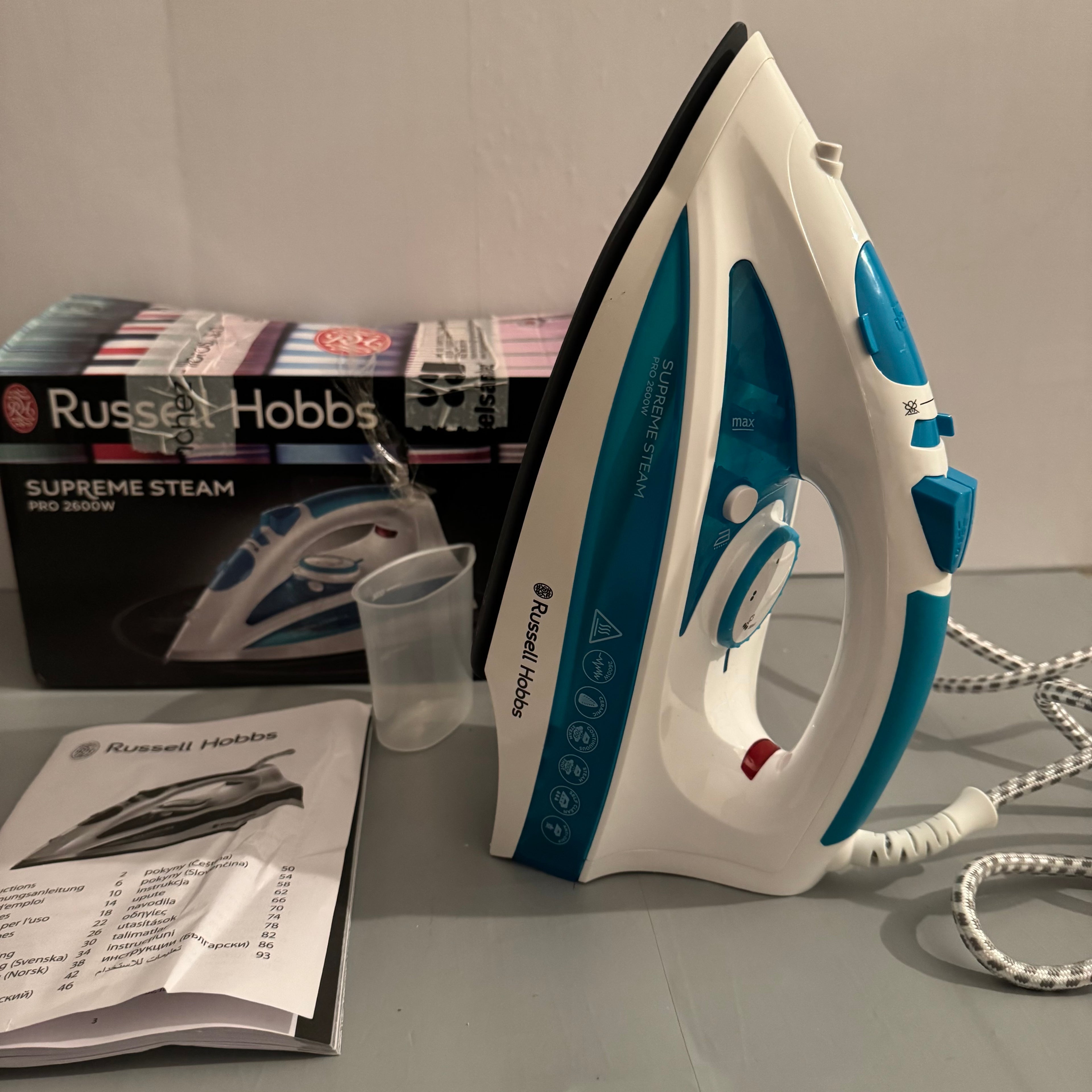 Plancha de vapor Russell Hobbs Steam Glide Professional 2600 W