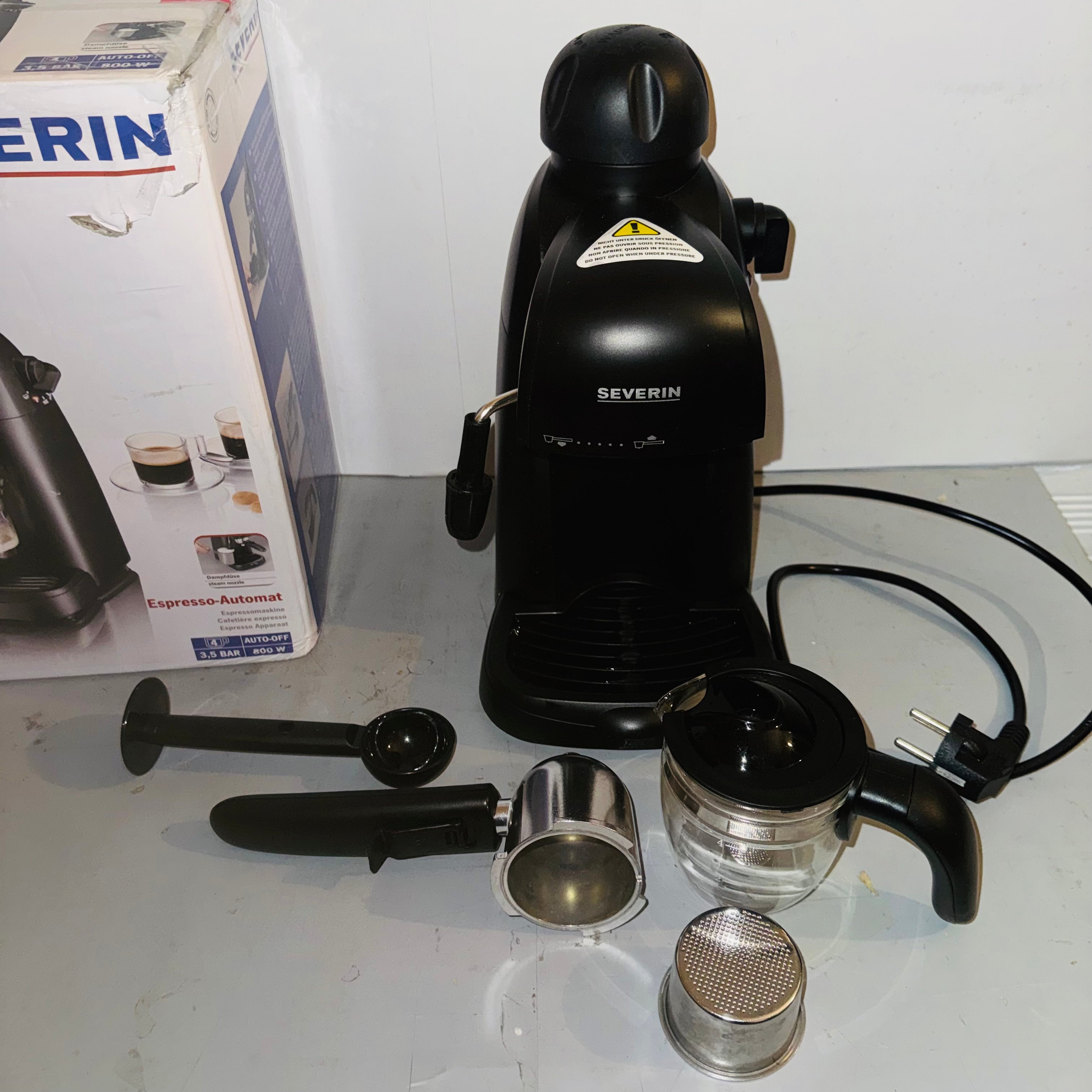 Cafetera espresso Severin KA 5978