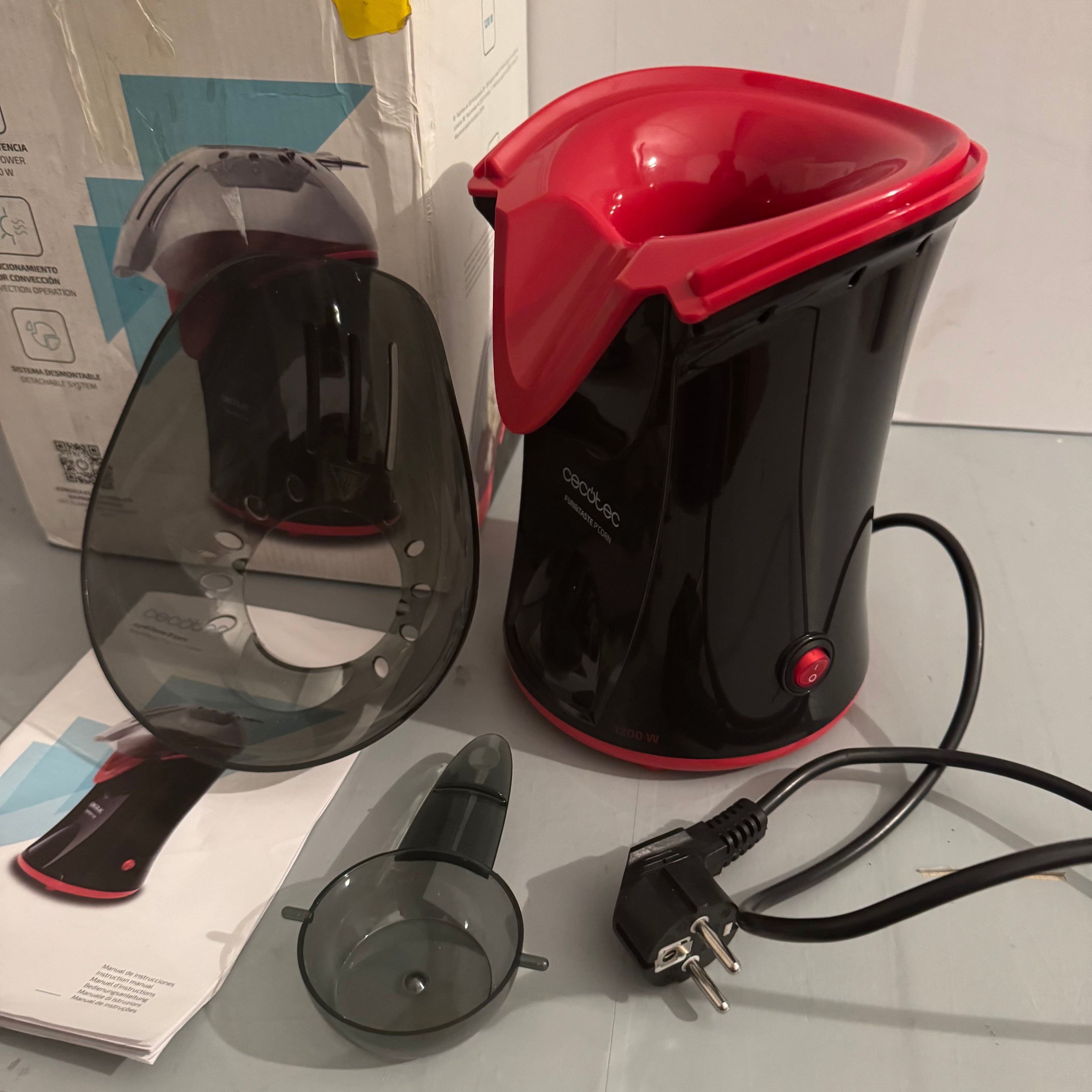 Palomitero Cecotec Fun&Taste P’Corn 1200W