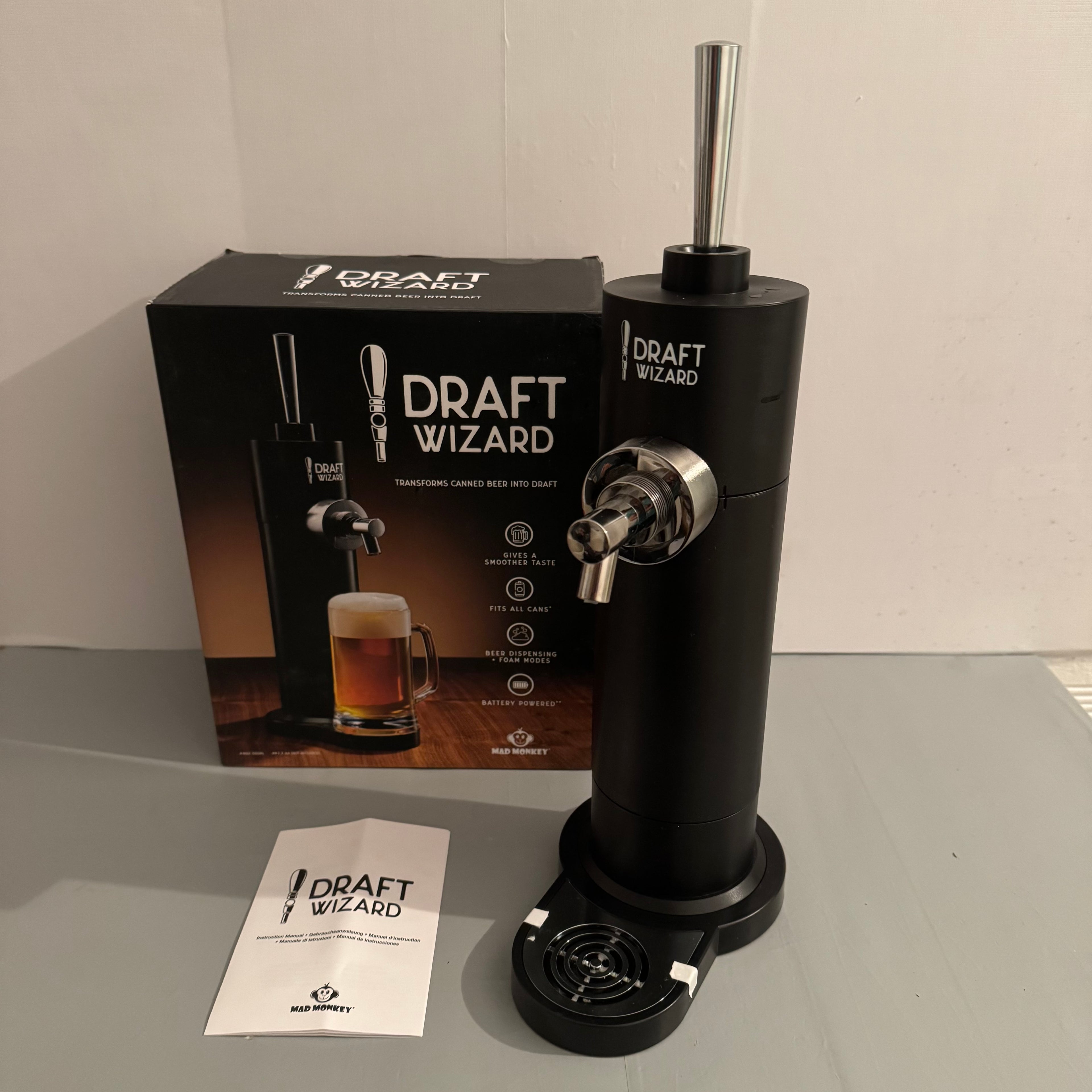 Dispensador de cerveza Mad Monkey To Go con espumador