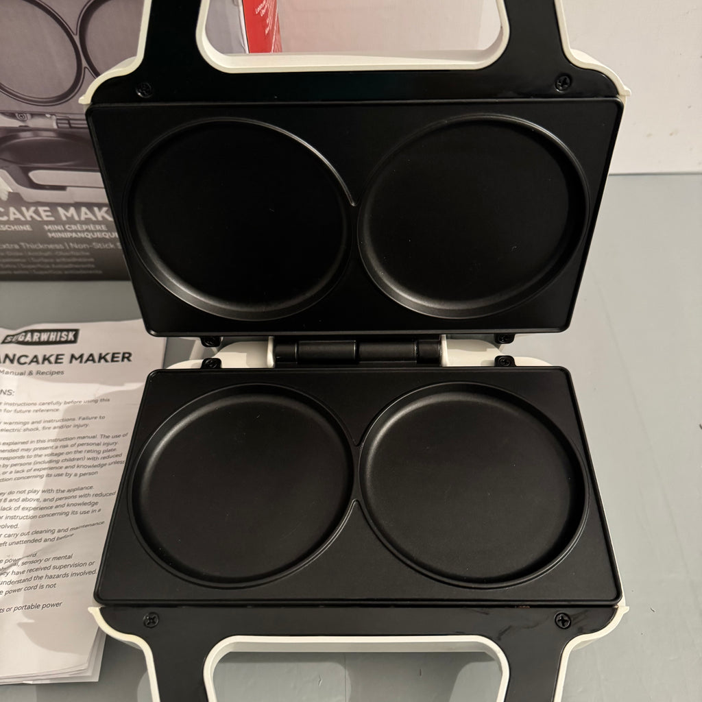 Mini crepera eléctrica SugarWhisk blanca