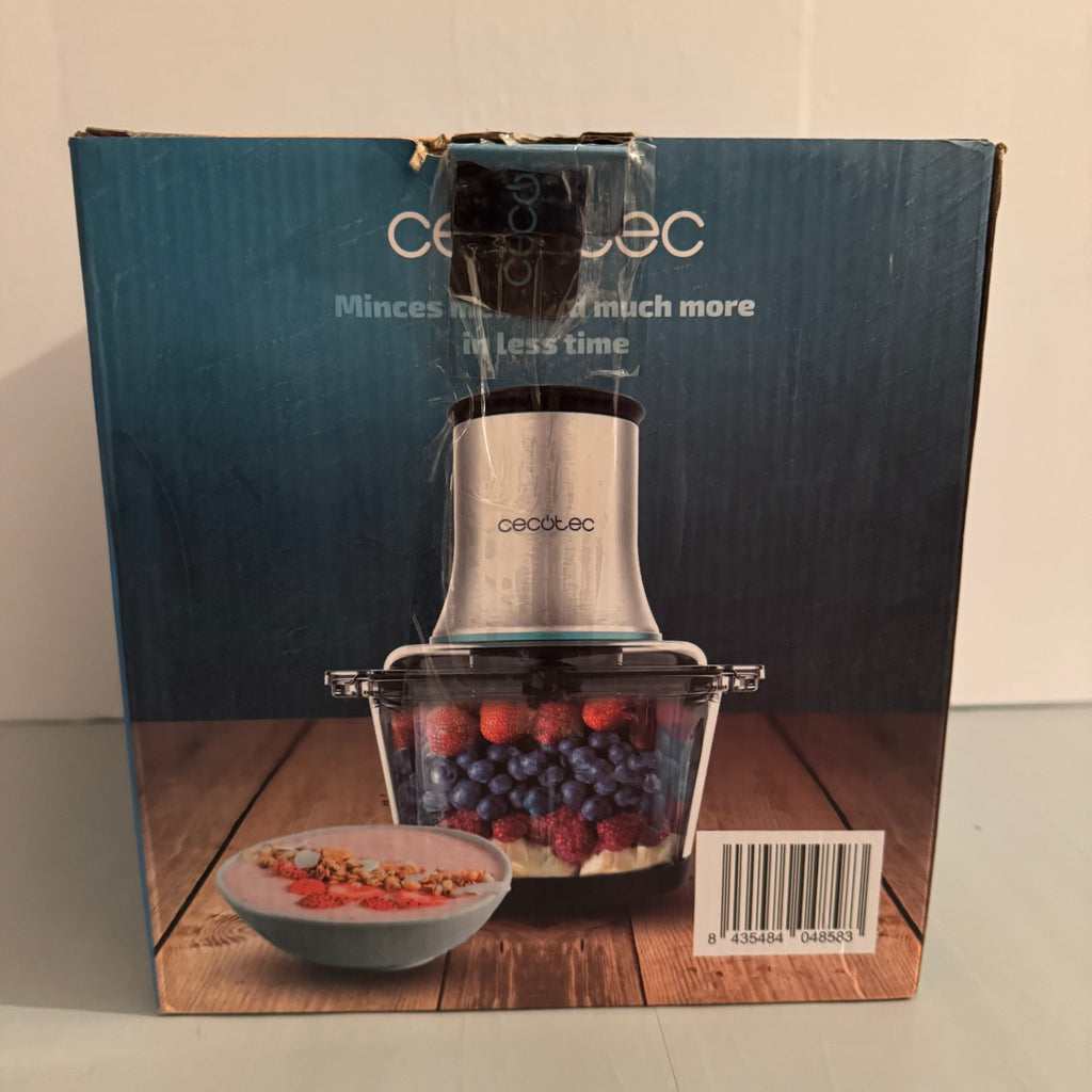 Picadora Cecotec ChopBeat 2000 Vindaloo Glass 500 W