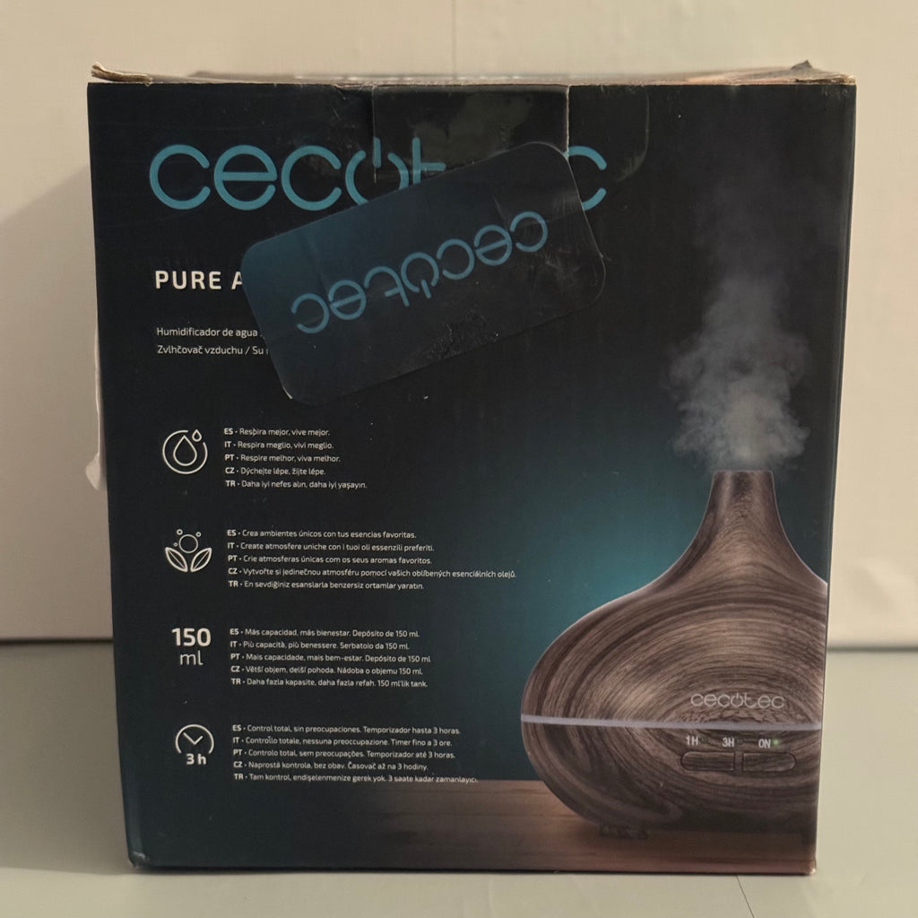Humidificador difusor Cecotec Pure Aroma 150 Yin Grey