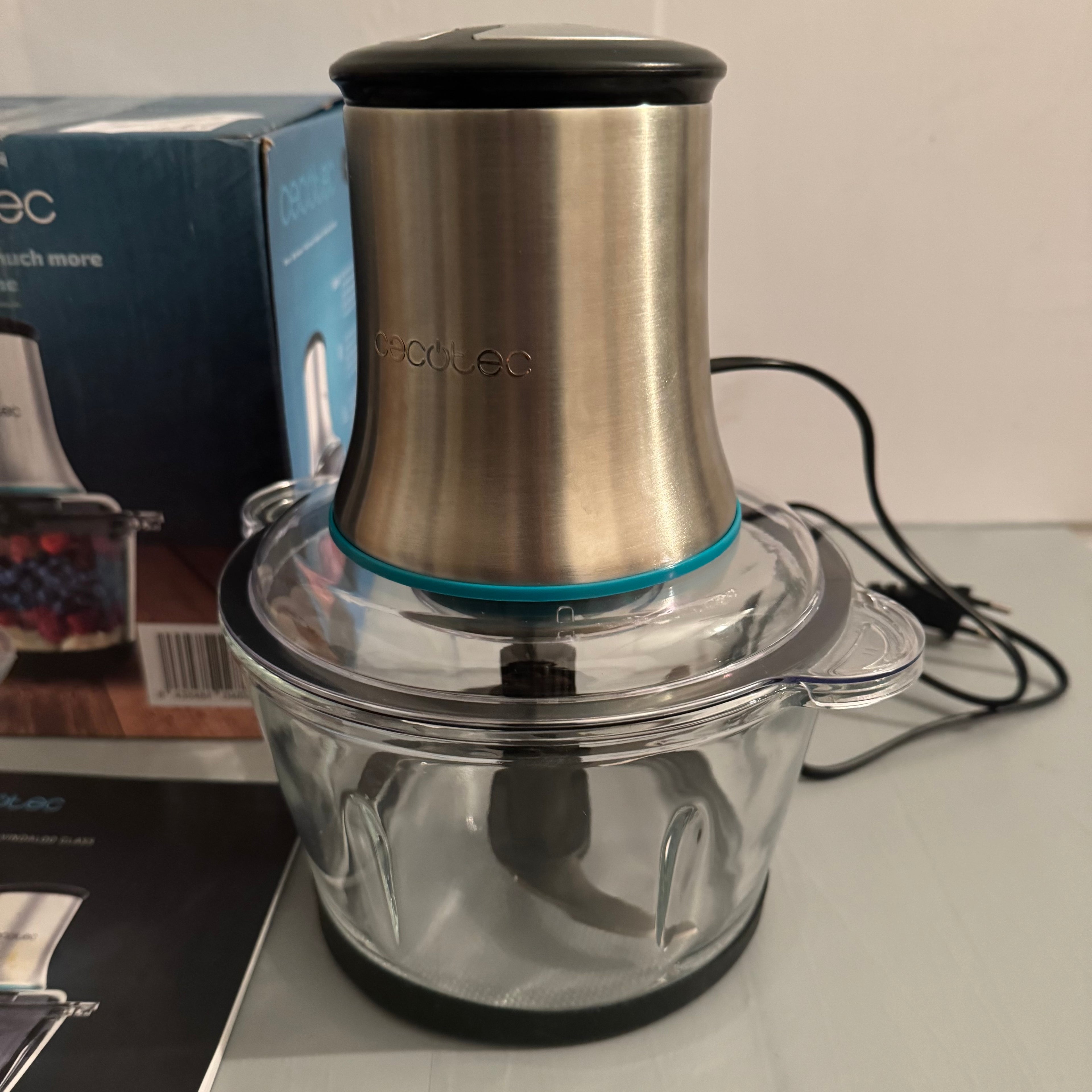 Picadora Cecotec ChopBeat 2000 Vindaloo Glass 500 W