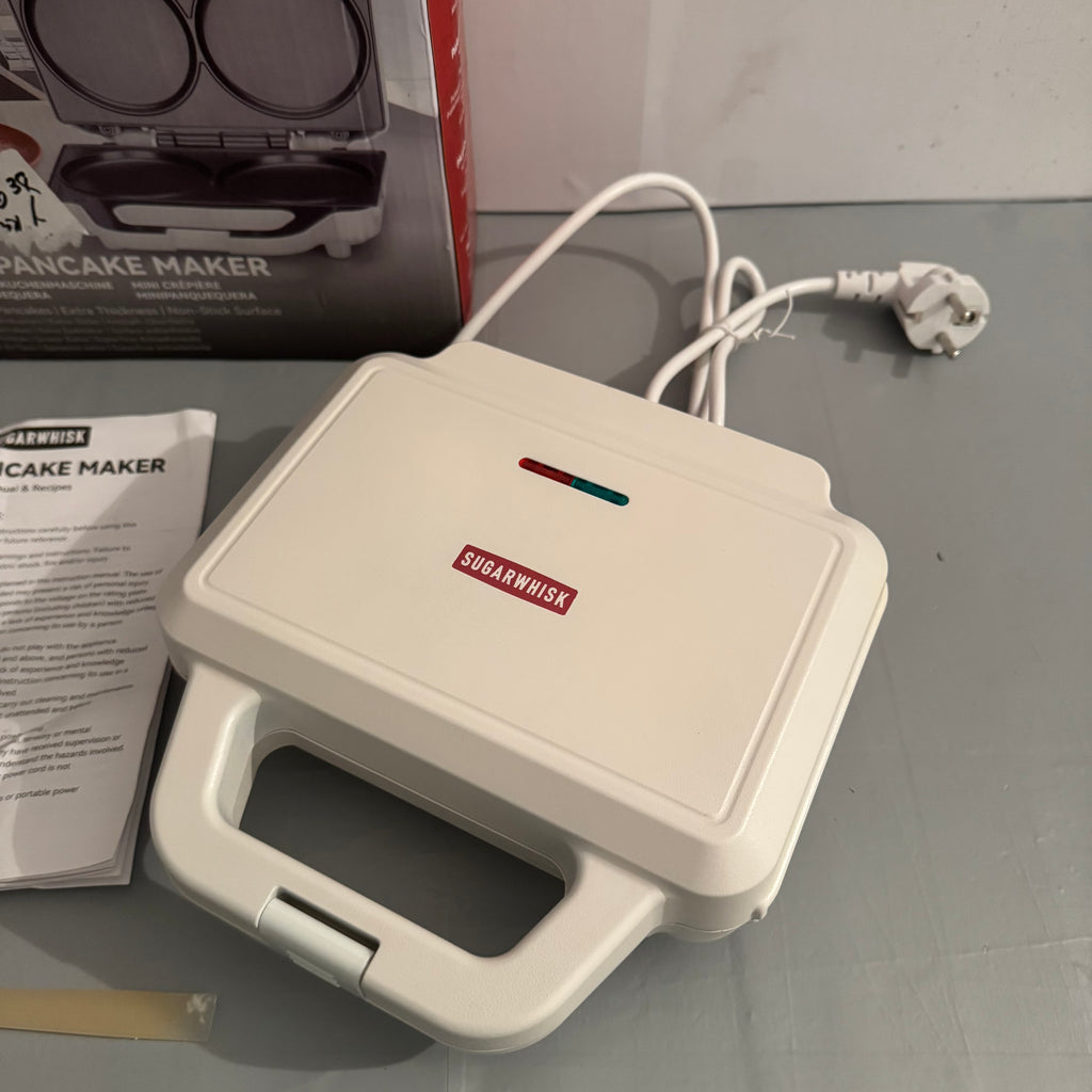 Mini crepera eléctrica SugarWhisk blanca