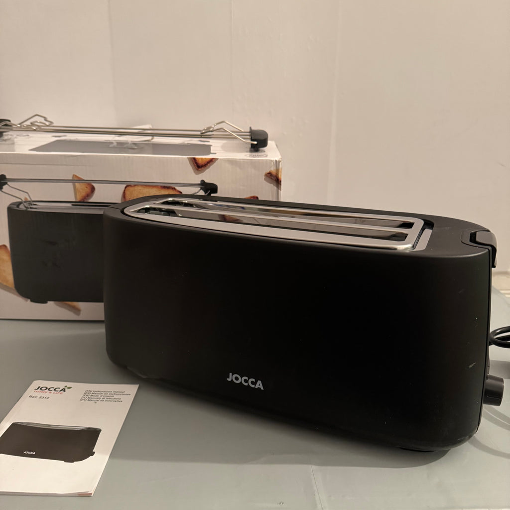 Tostadora Jocca Nature 4 rebanadas negro