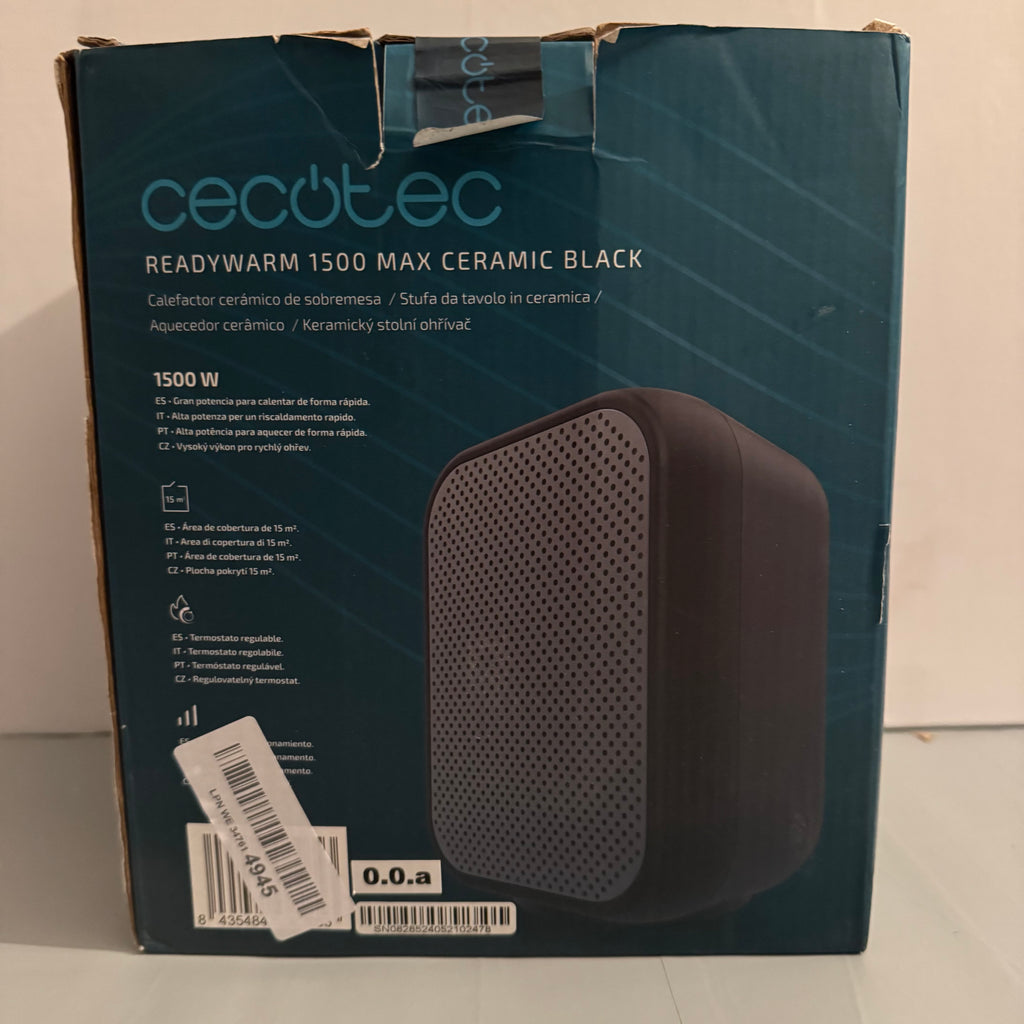 Calefactor cerámico Cecotec ReadyWarm 1500 Max