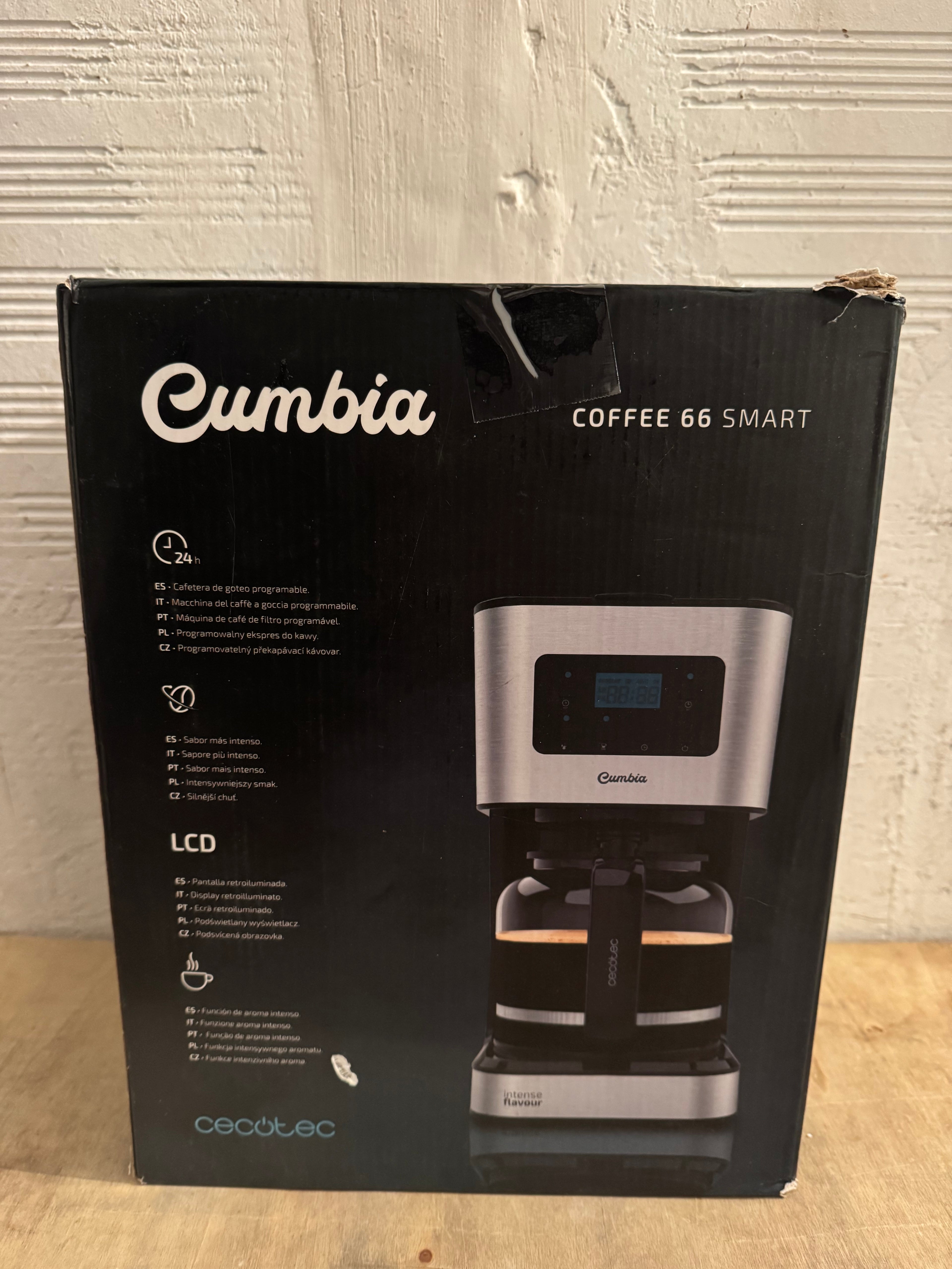 Cafetera de goteo Cecotec Coffee 66 Smart