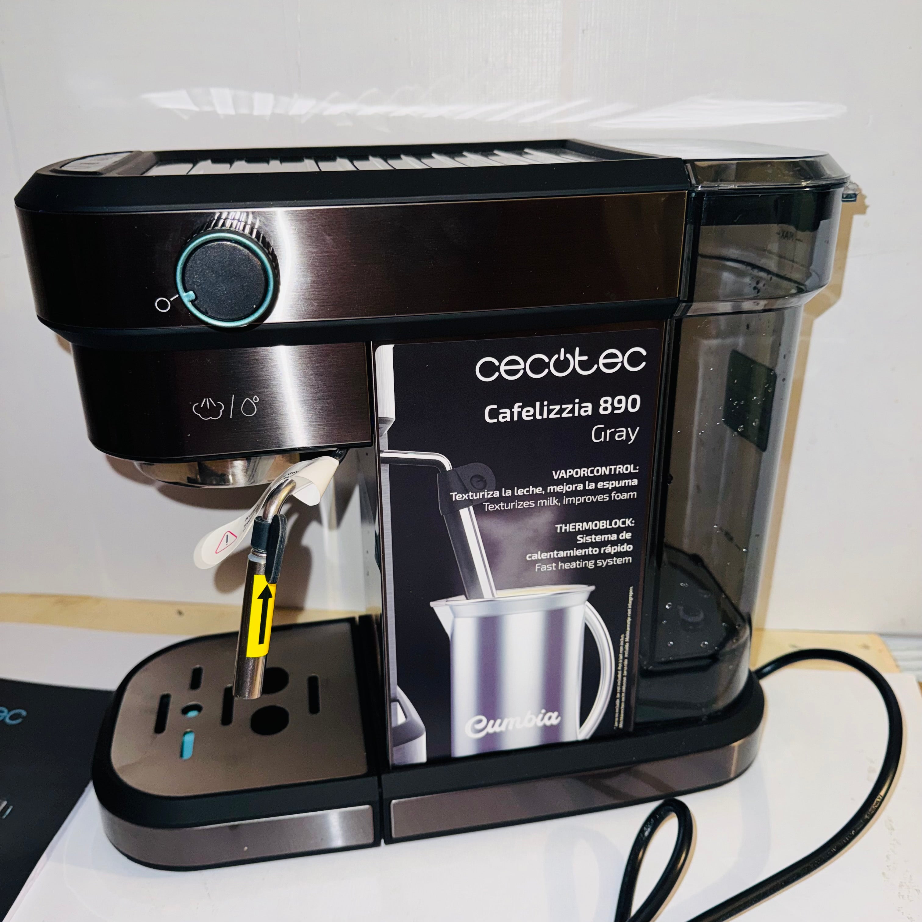 Cafetera Cecotec Cafelizzia 890 Gray