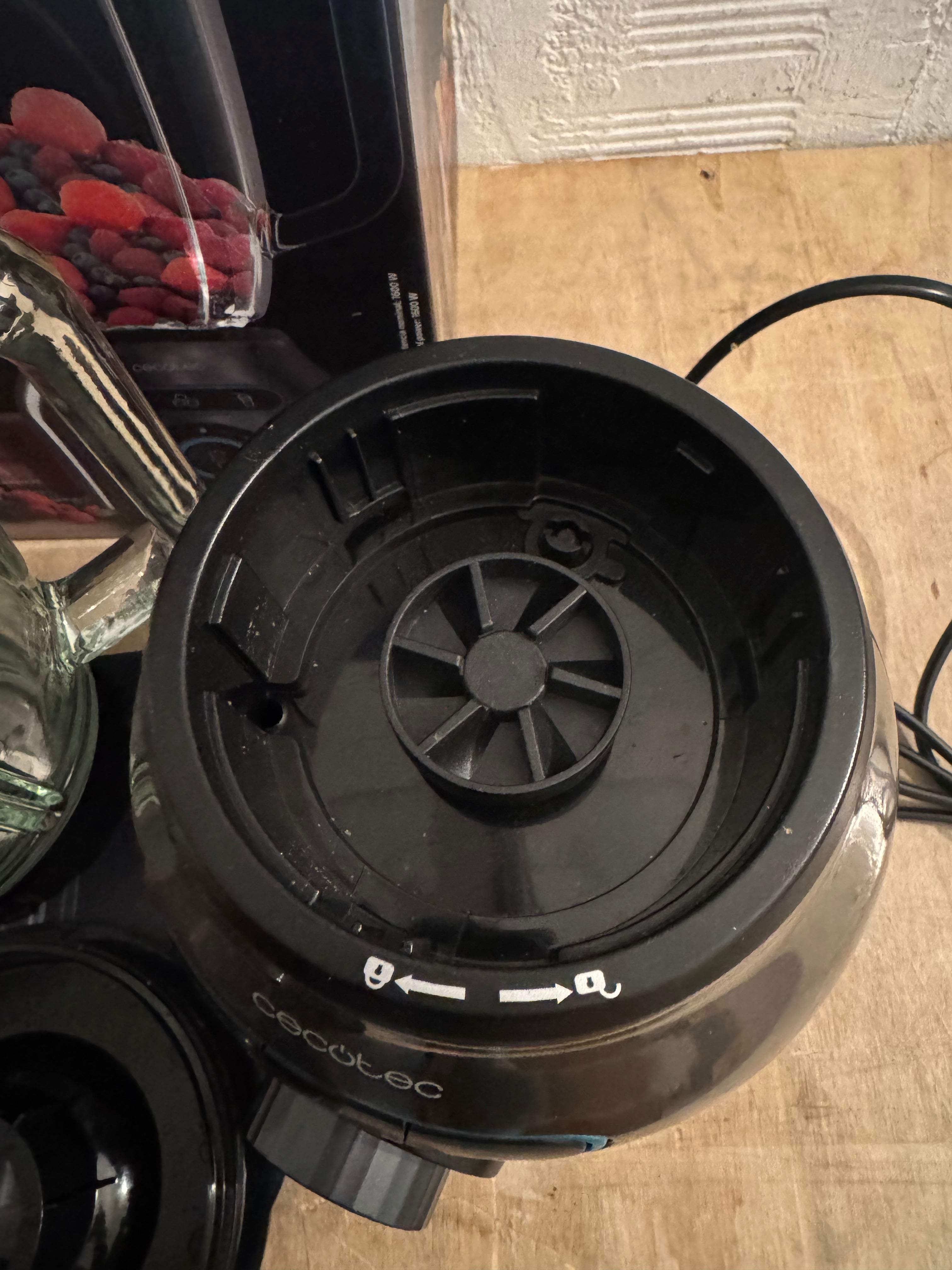 Batidora vaso Cecotec Power Black Titanium 2500MAX