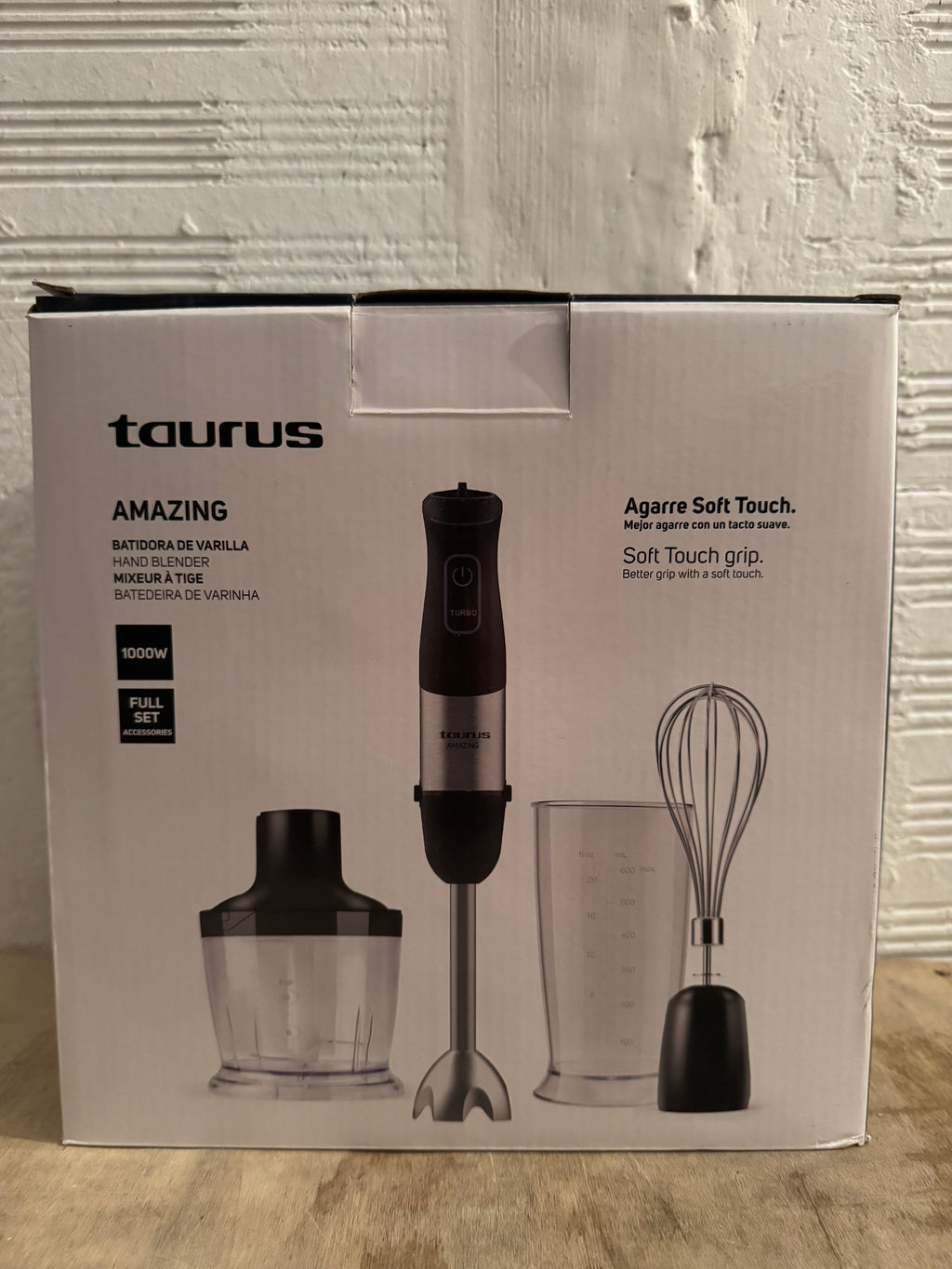 Batidora mano Taurus Amazing AHB1000X