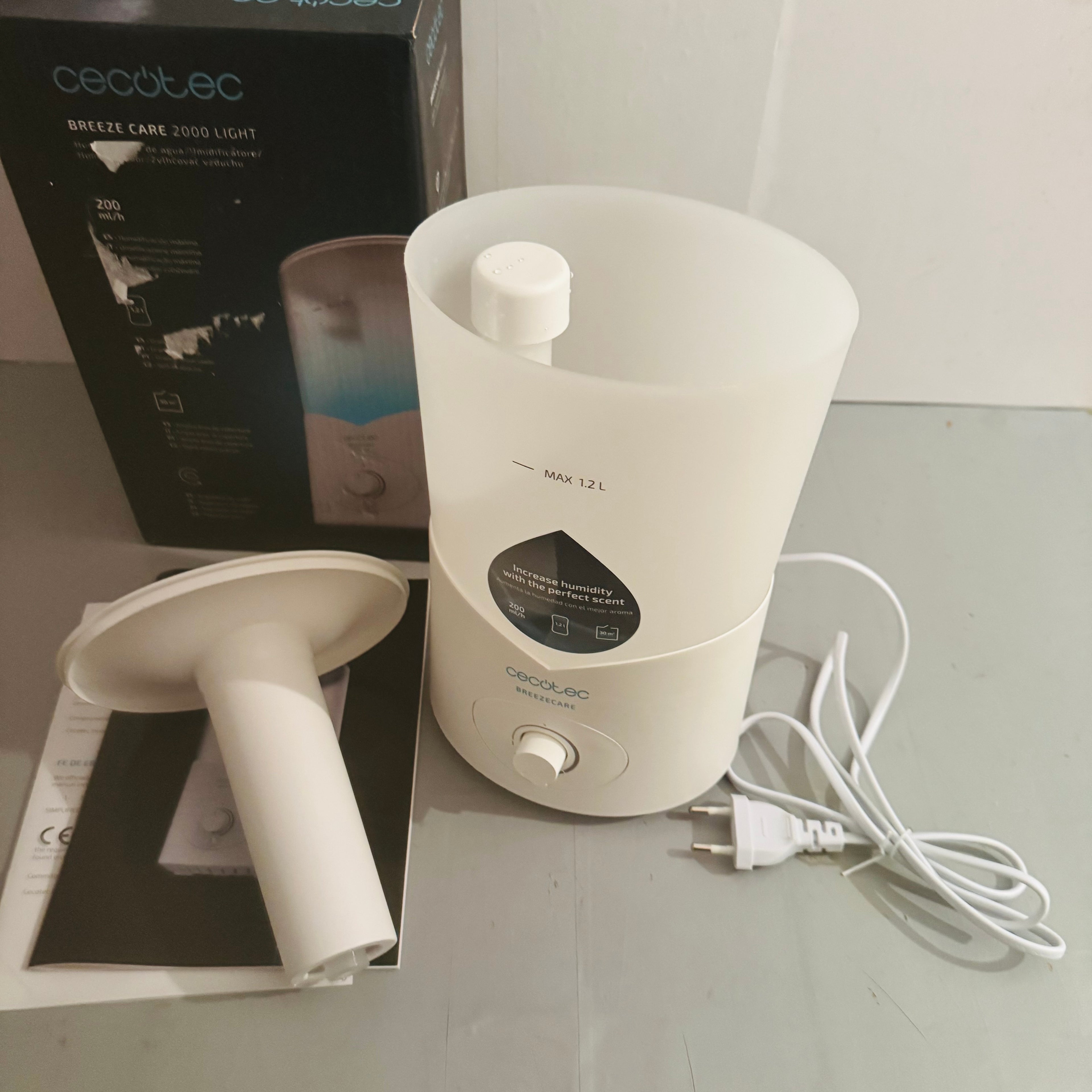 Humidificador Cecotec BreezeCare 2000 Light