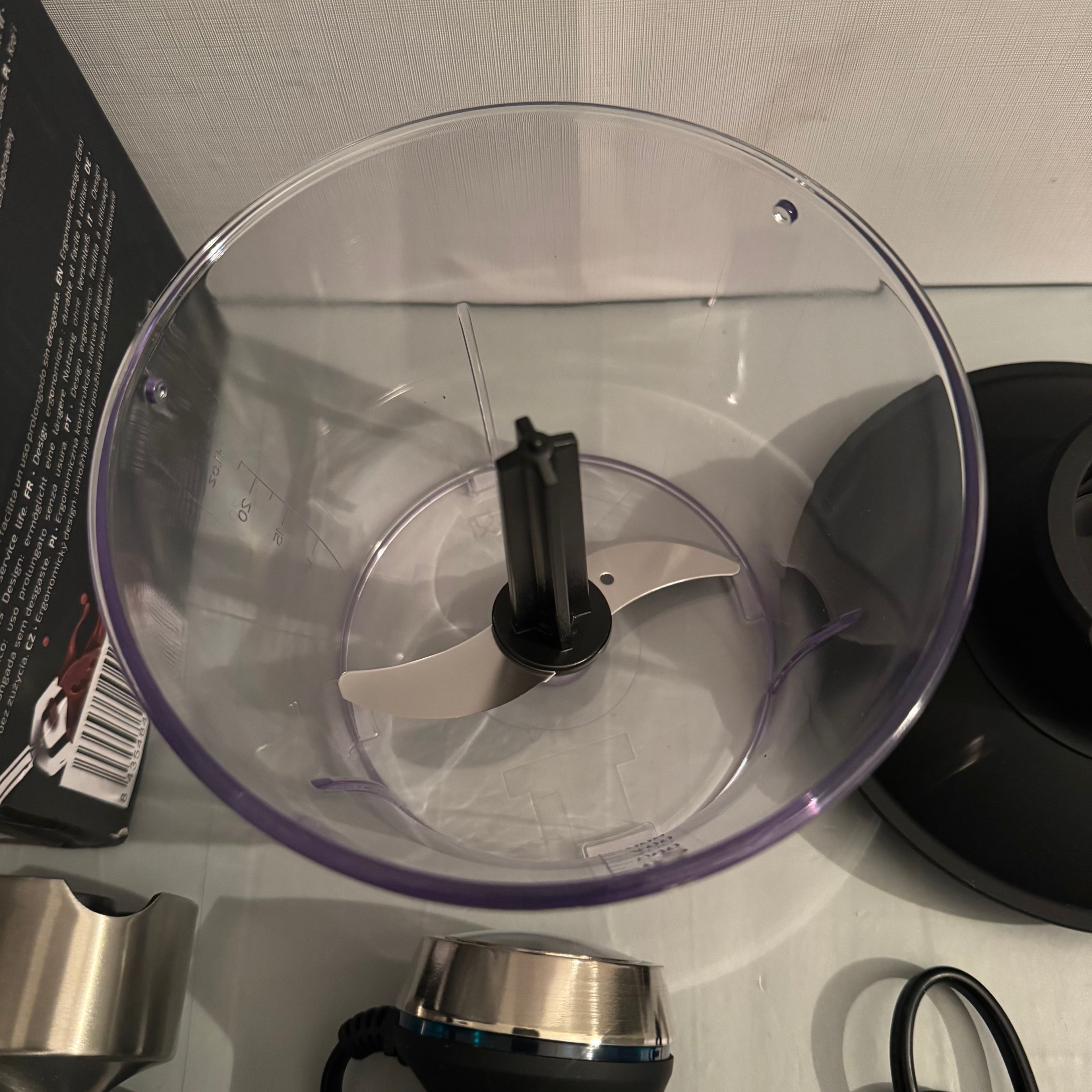 Batidora de mano Cecotec Power TitanBlack 1200 XL PerfectCream&Crush