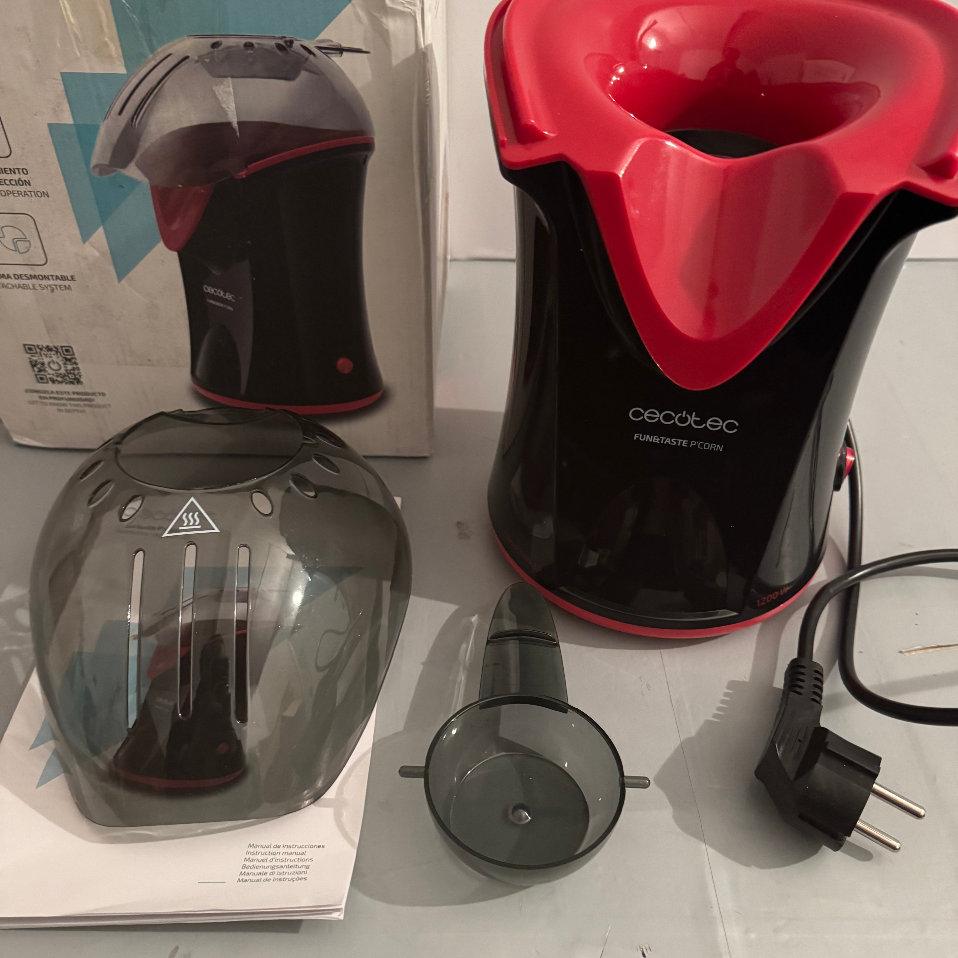 Palomitero Cecotec Fun&Taste P’Corn 1200W