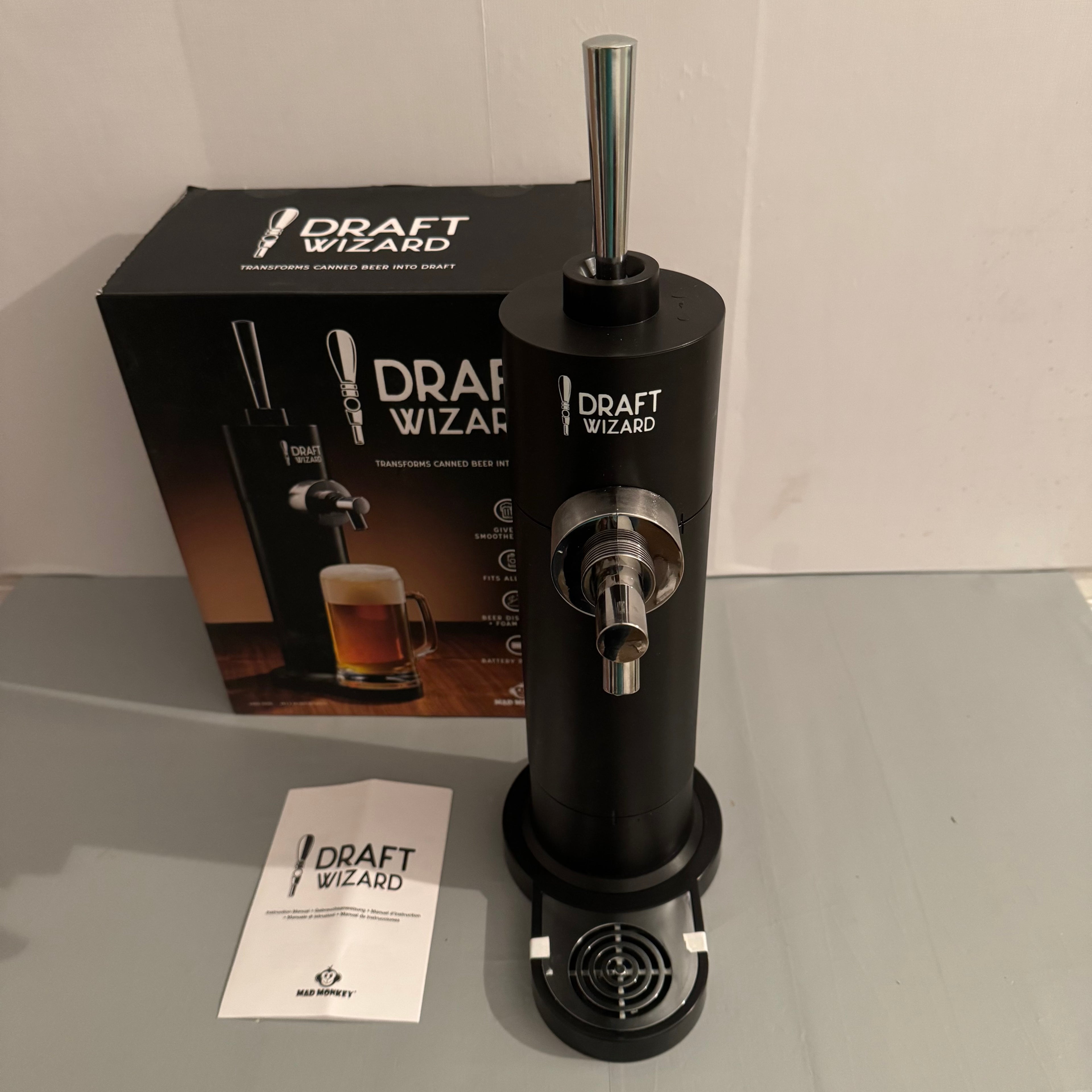 Dispensador de cerveza Mad Monkey To Go con espumador