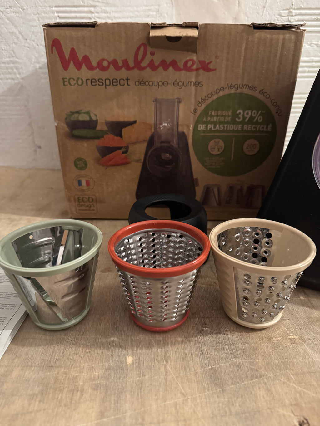 Rallador Moulinex Eco Respect DJ77EN 200W