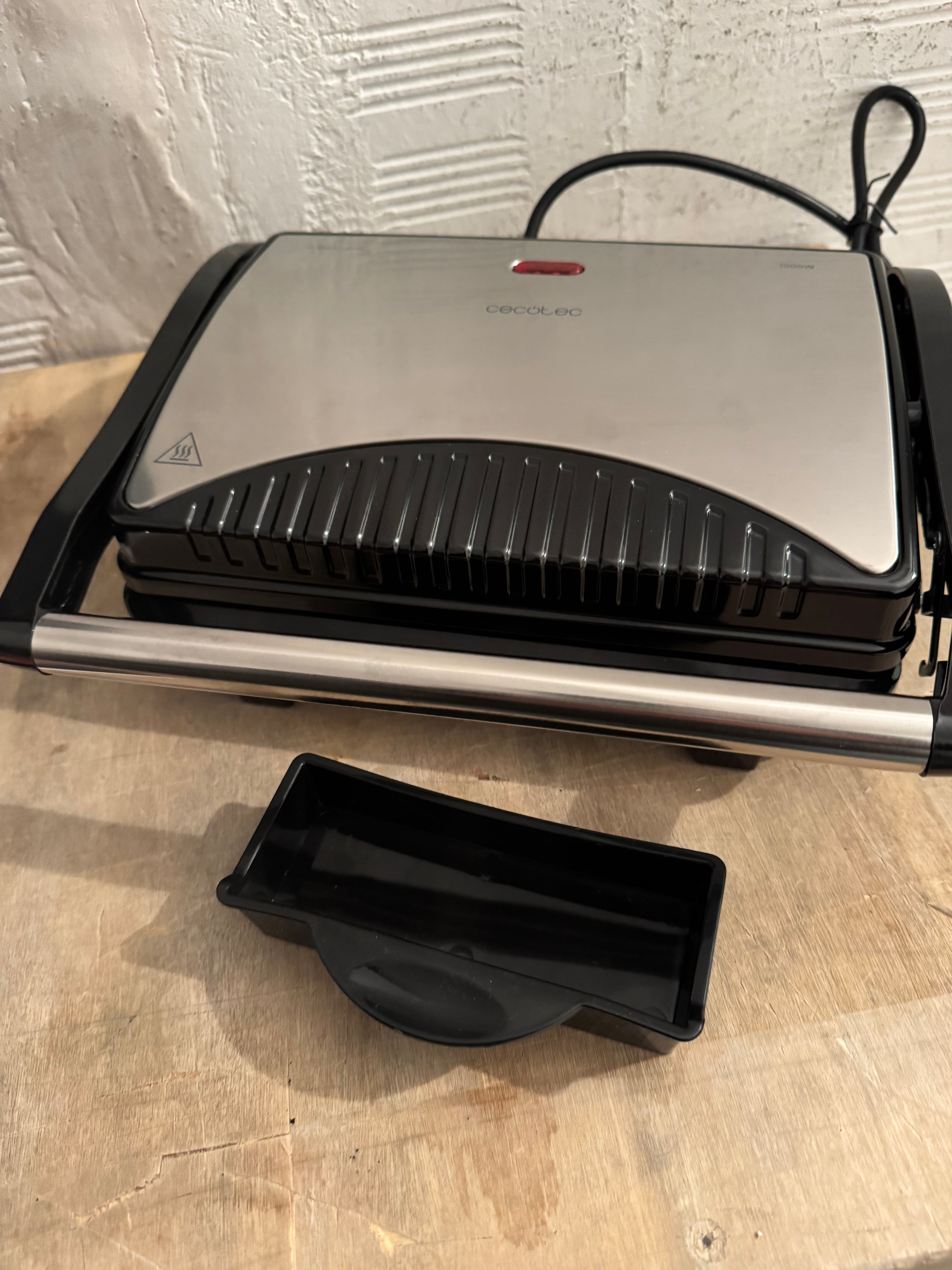 Grill parrilla eléctrica Cecotec Rock'nGrill 1000