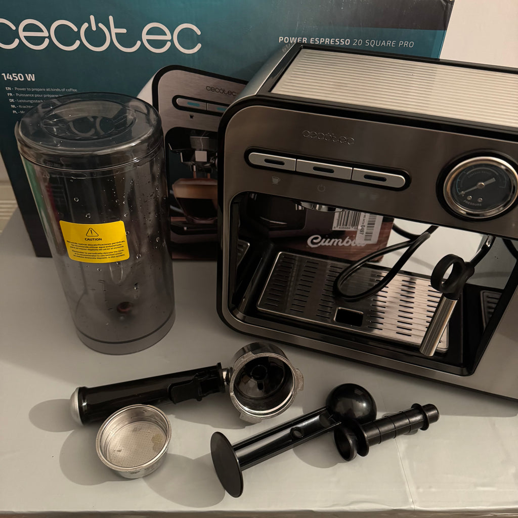 Cafetera express Cecotec Power Espresso 20 Square Pro
