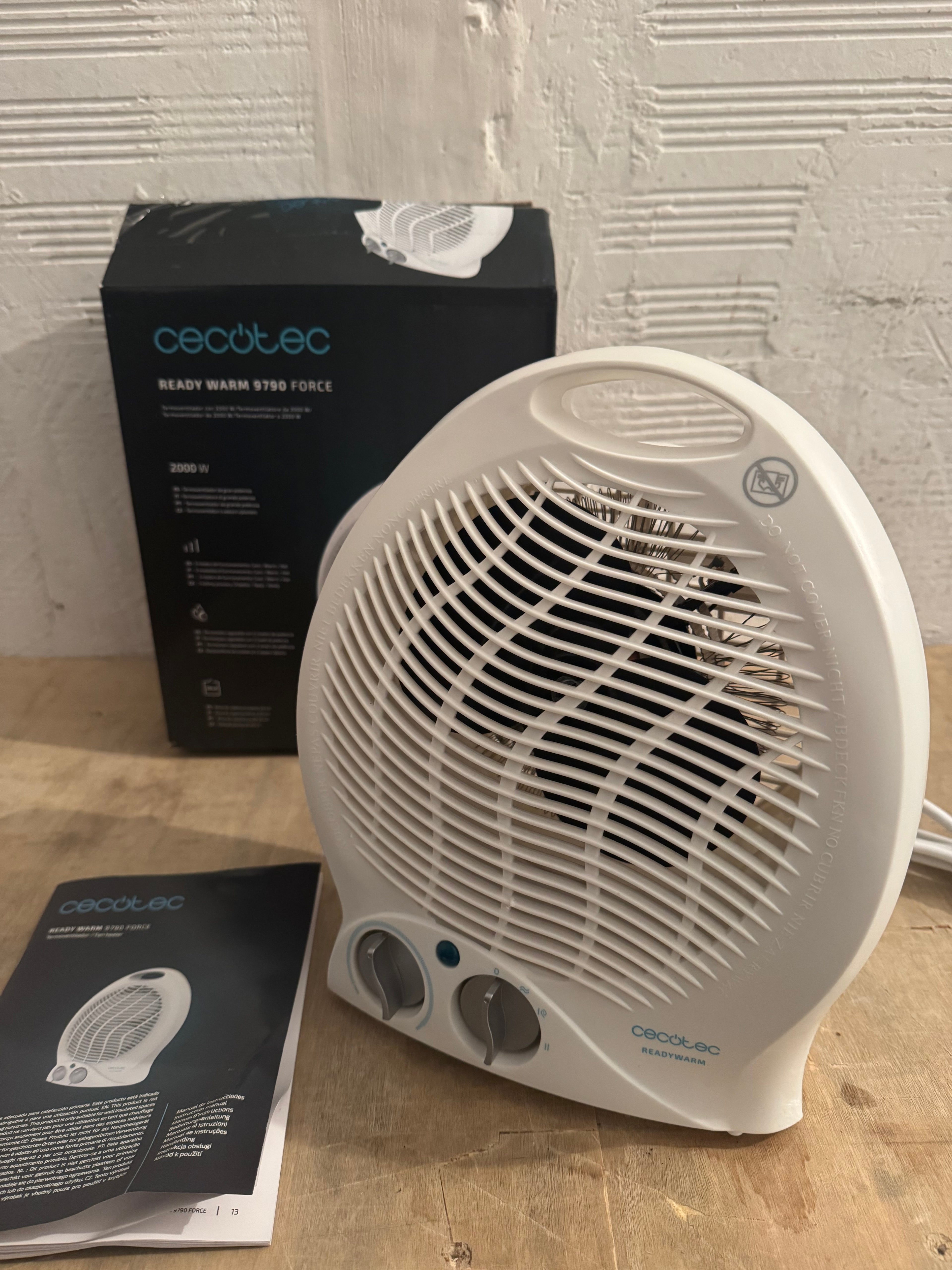 Calefactor baño Cecotec Ready Warm 9790 Force