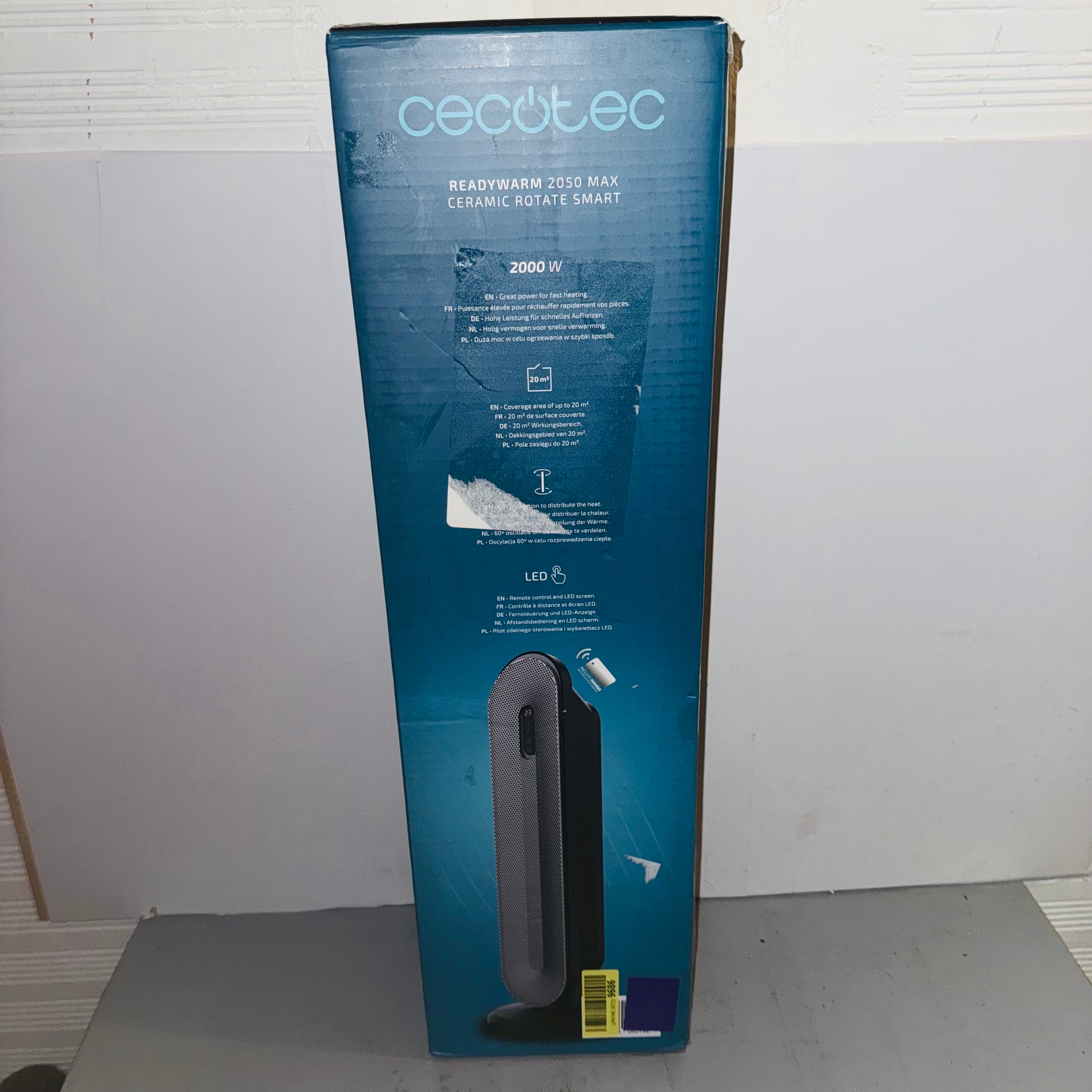 Calefactor Cecotec ReadyWarm 2000 Max Box Ceramic