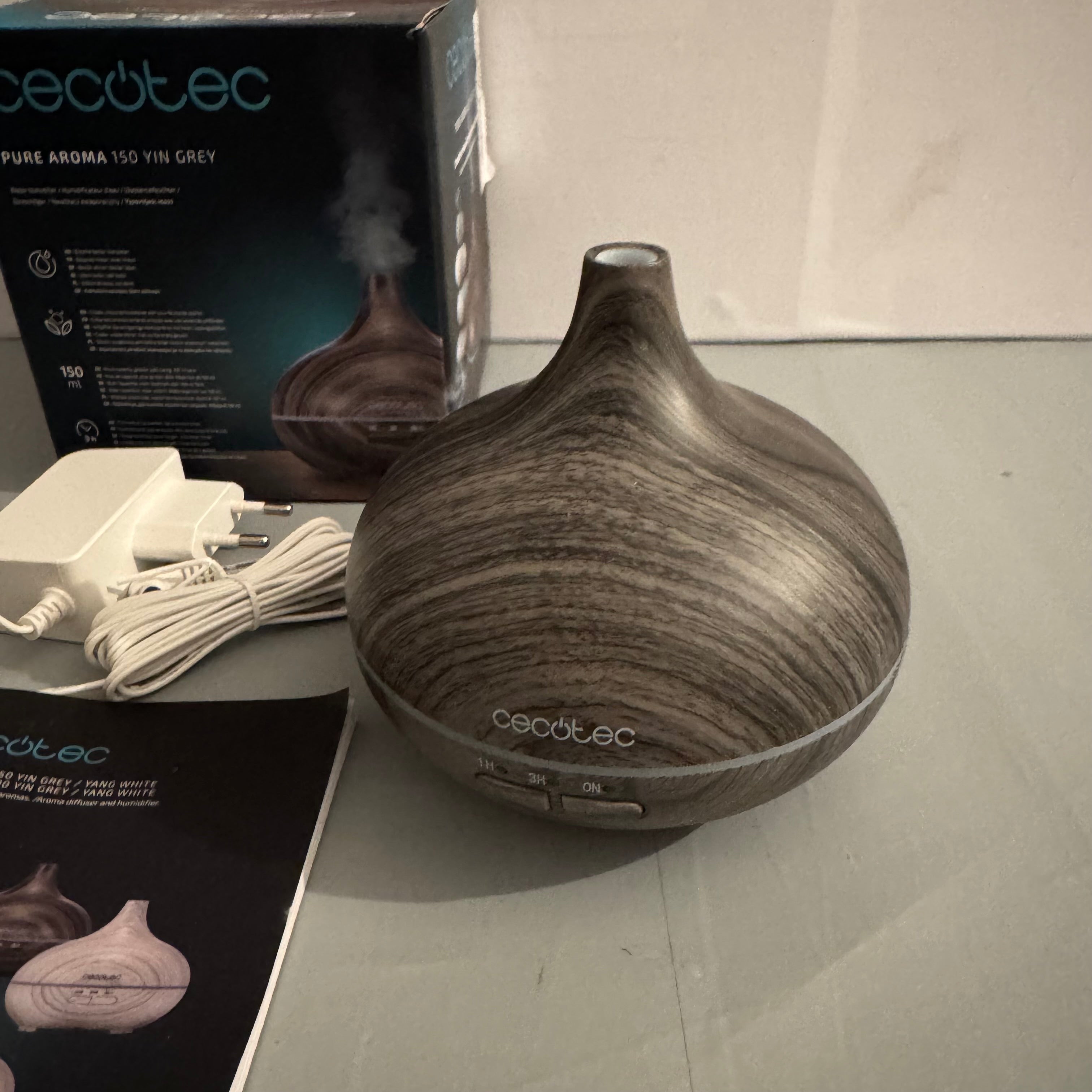 Humidificador difusor Cecotec Pure Aroma 150 Yin Grey