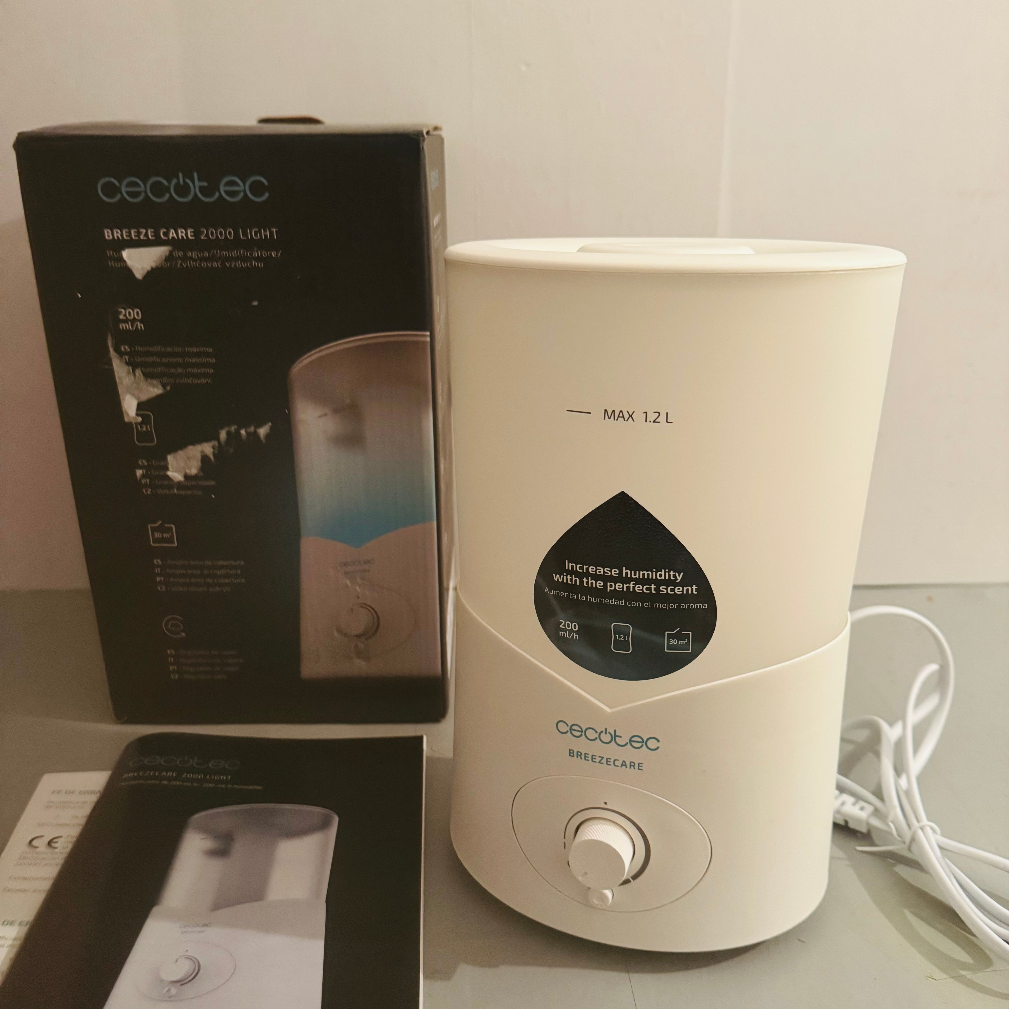 Humidificador Cecotec BreezeCare 2000 Light