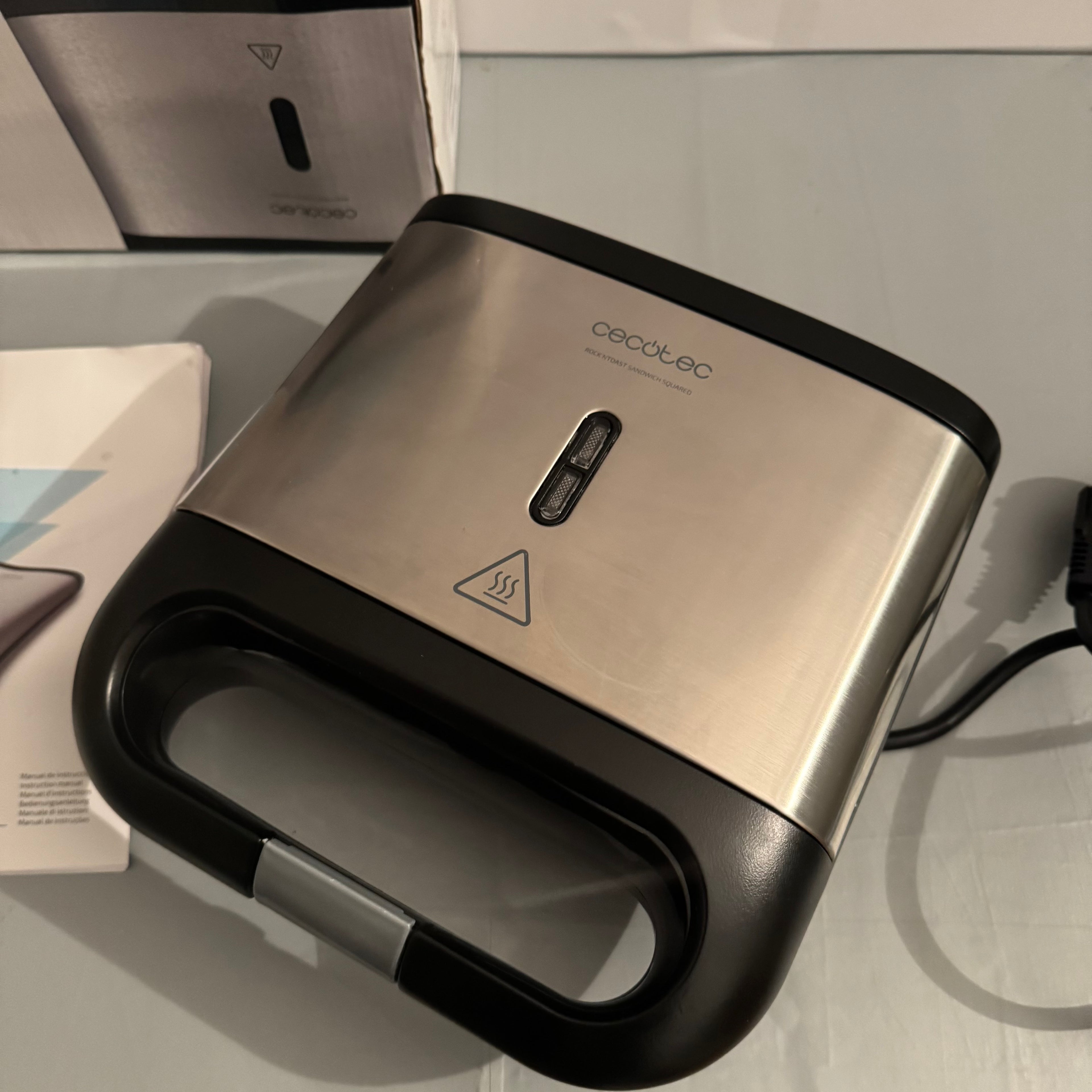 Sandwichera Cecotec Rock’nToast Squared