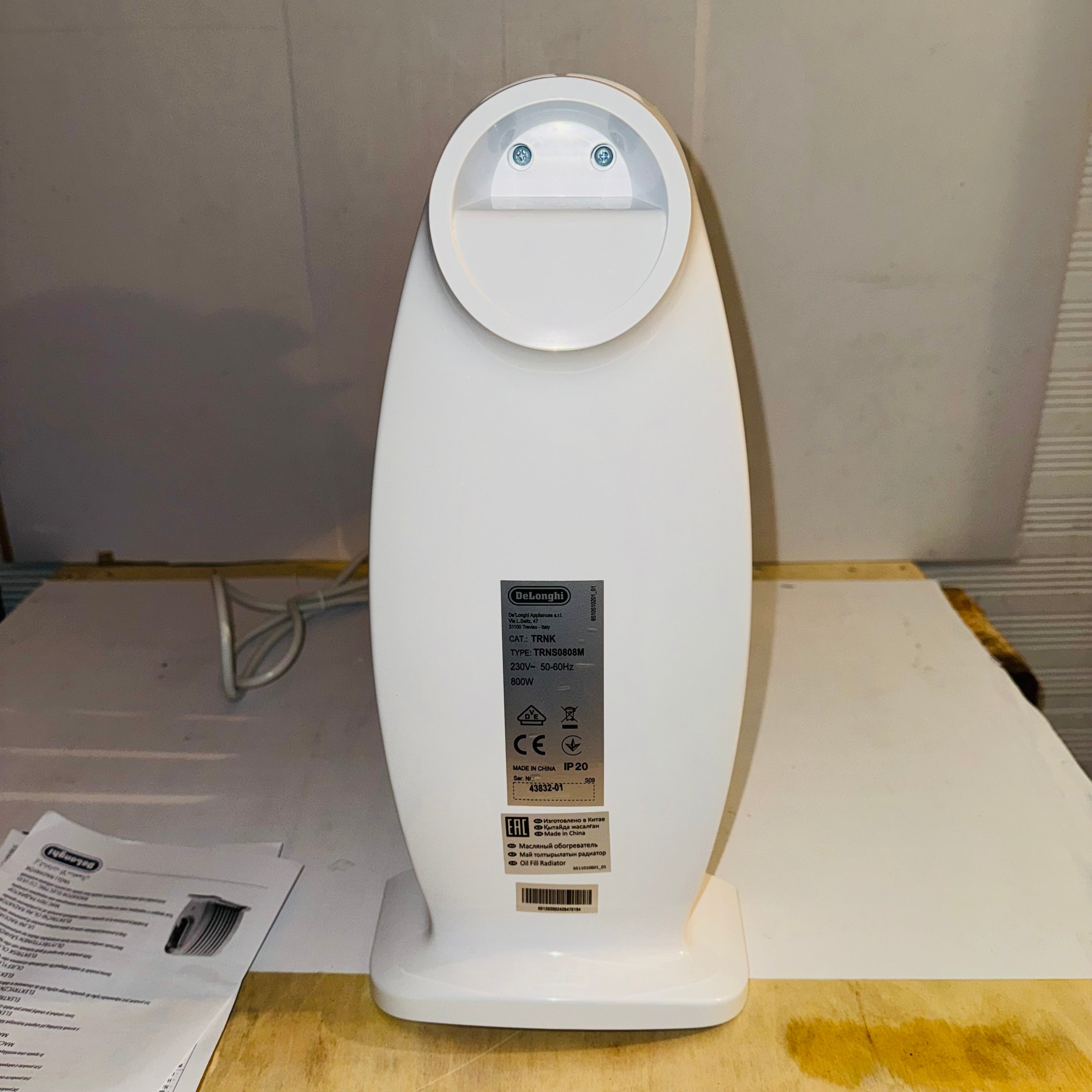 Radiador de aceite De'Longhi TRNS 0808M