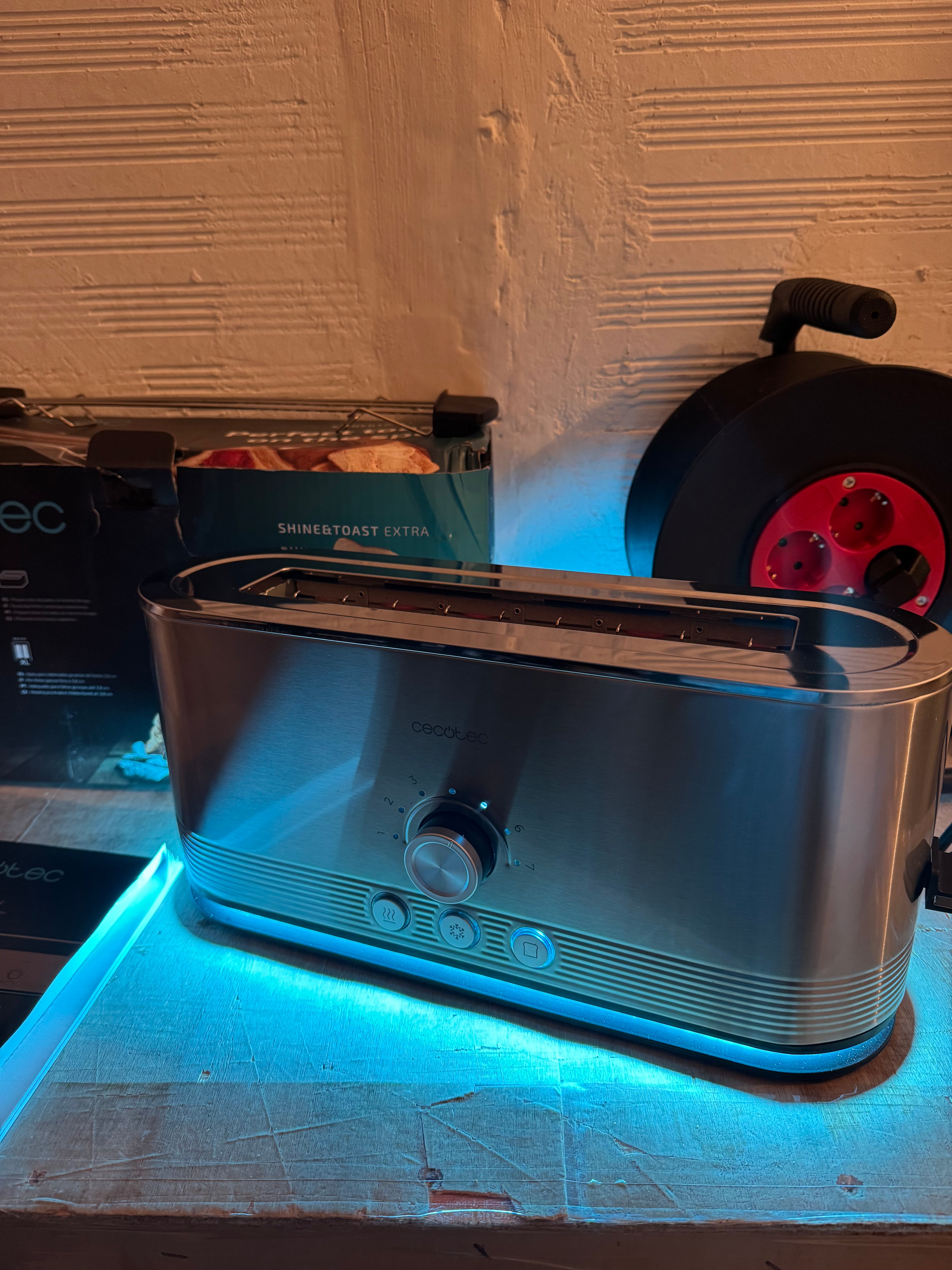 Tostadora vertical Cecotec Shine&Toast Extra