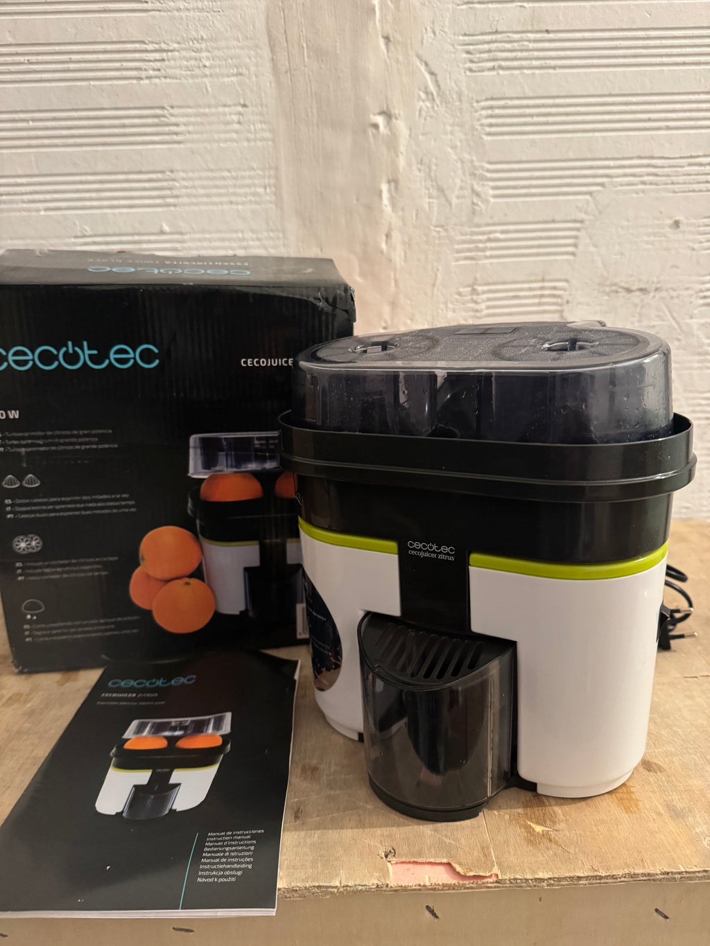 Exprimidor Cecotec Cecojuicer Zitrus Turbo