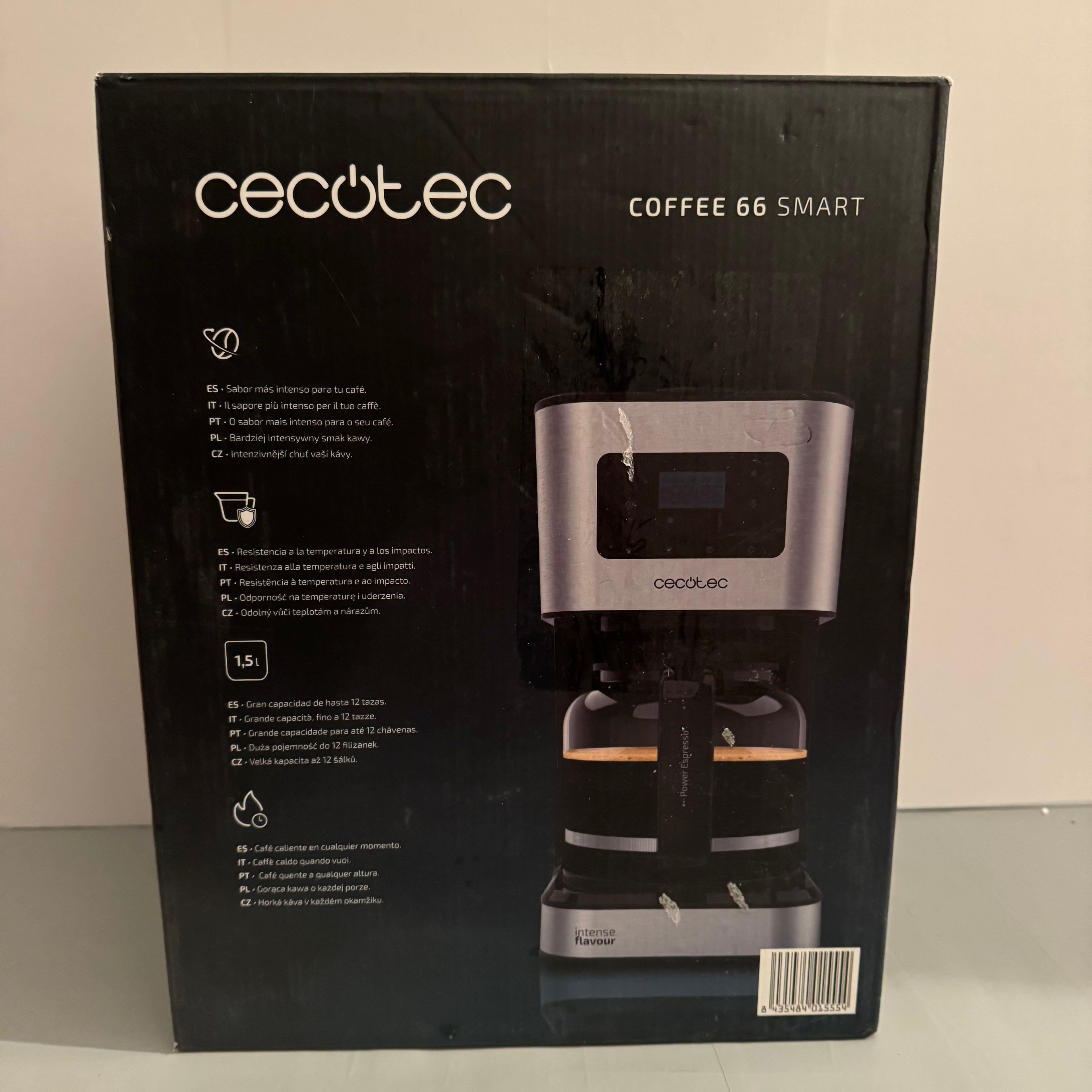 Cafetera de goteo Cecotec Coffee 66 Smart