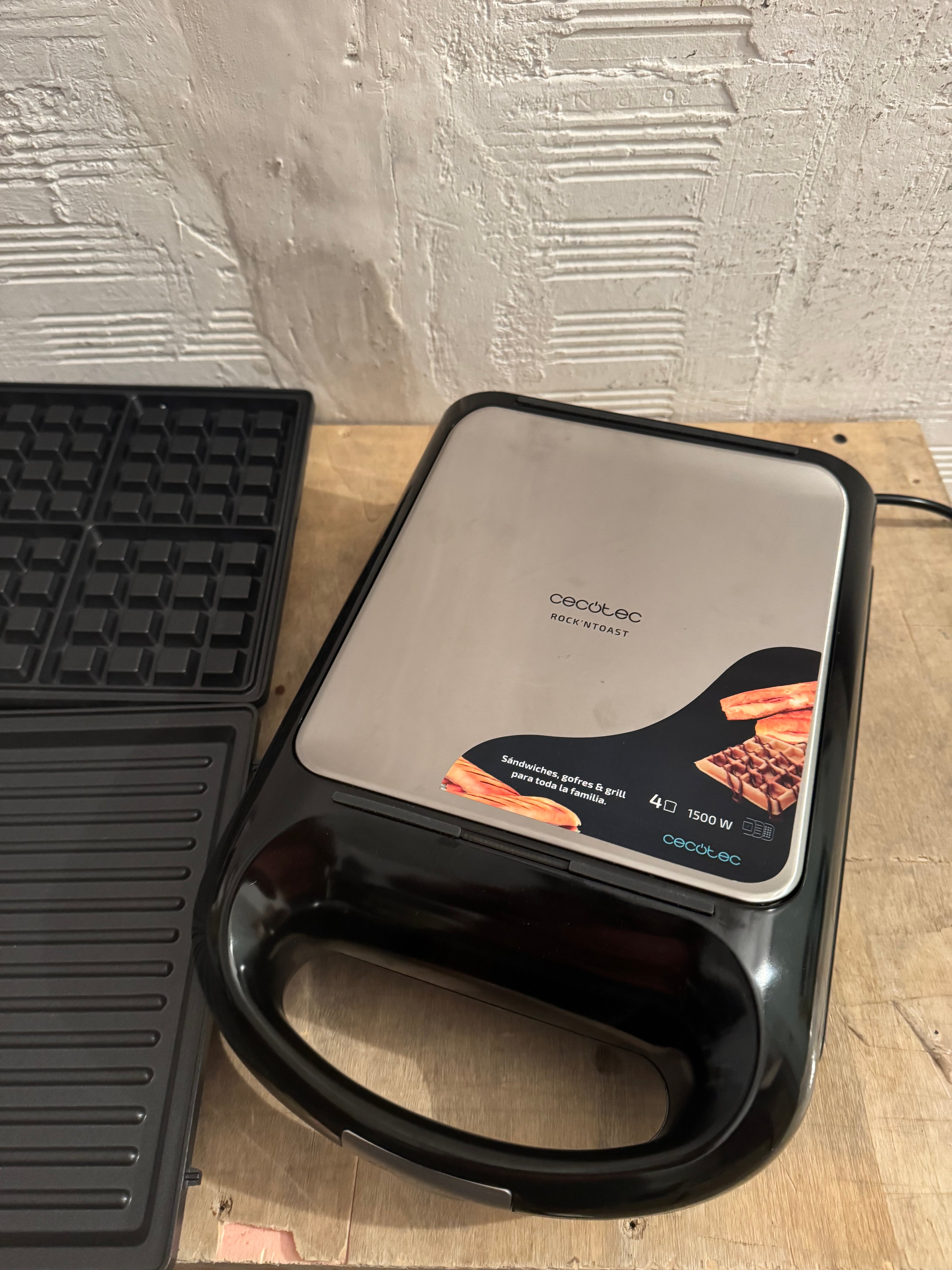 Sandwichera Cecotec Rock’nToast Family 1500 W