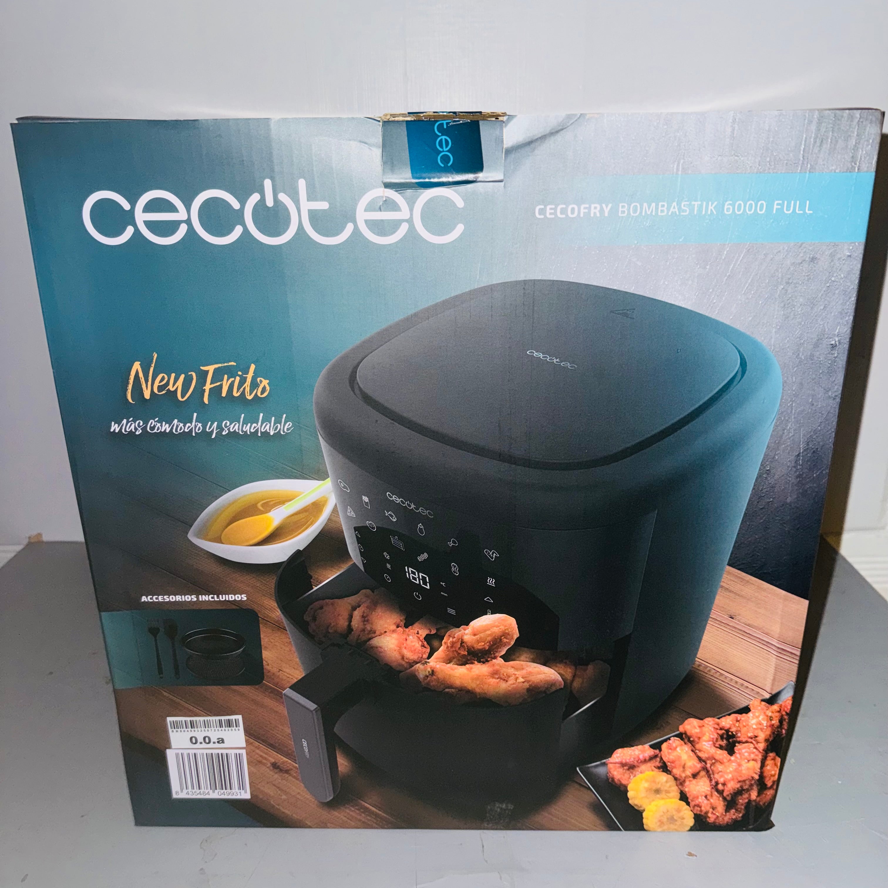 Freidora de aire Cecotec Cecofry Bombastik 6000 Full