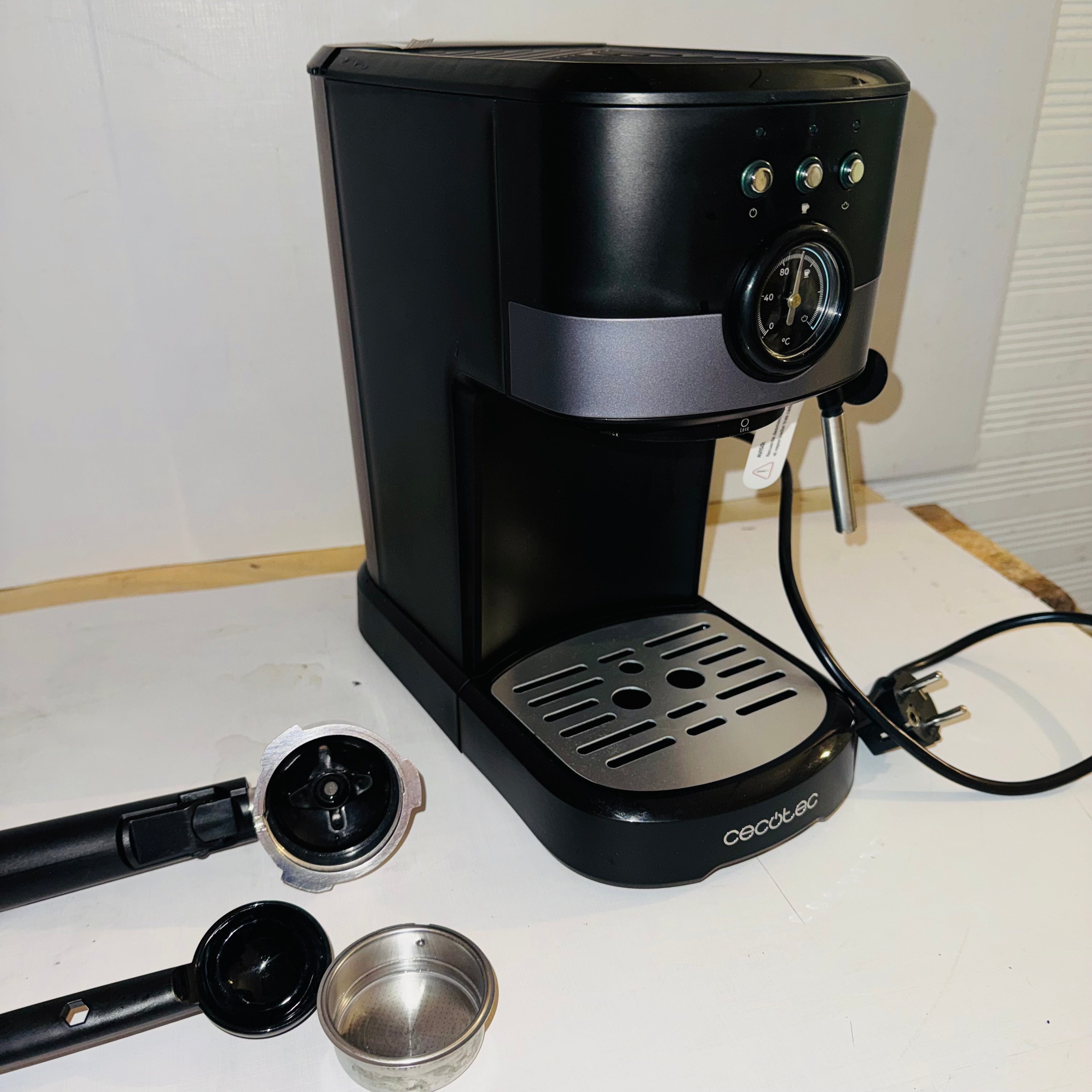 Cafetera espresso Cecotec Power Espresso 20 Pecan Pro