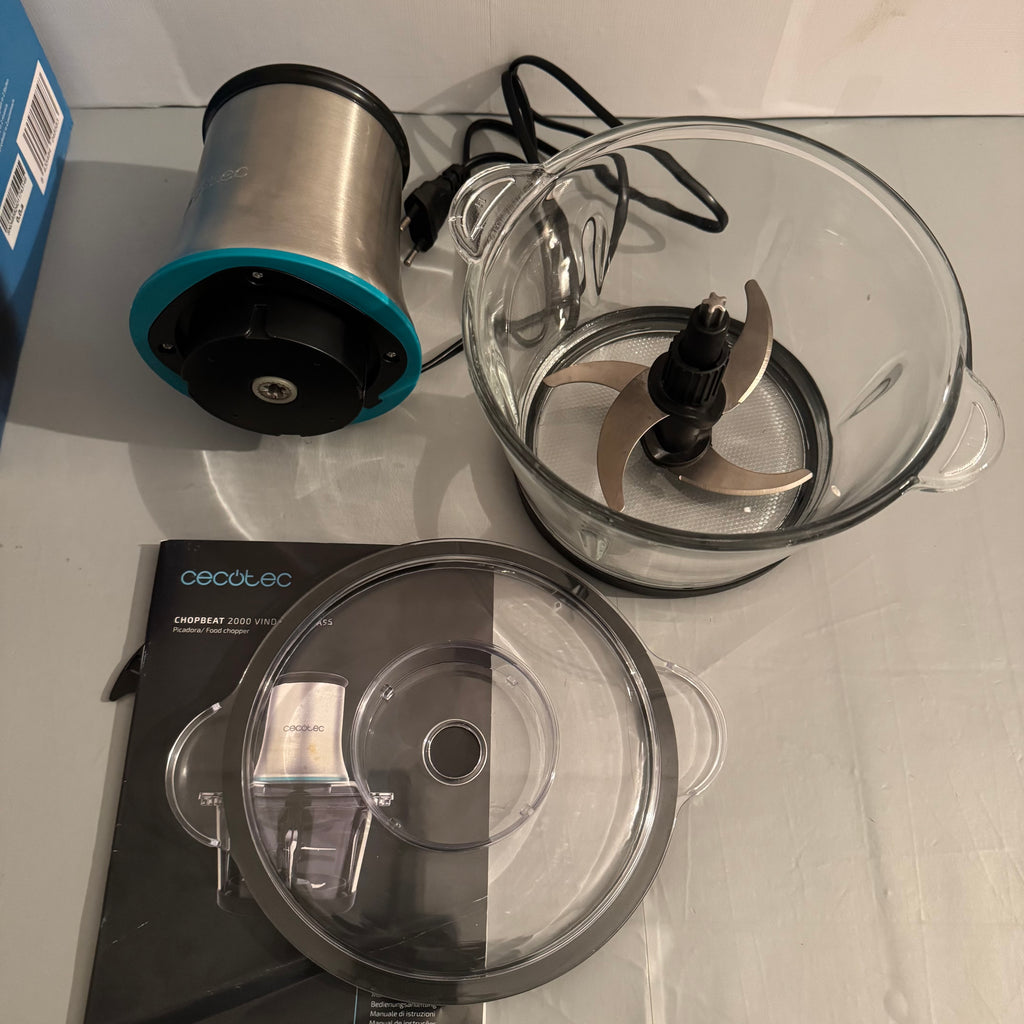 Picadora Cecotec ChopBeat 2000 Vindaloo Glass 500 W