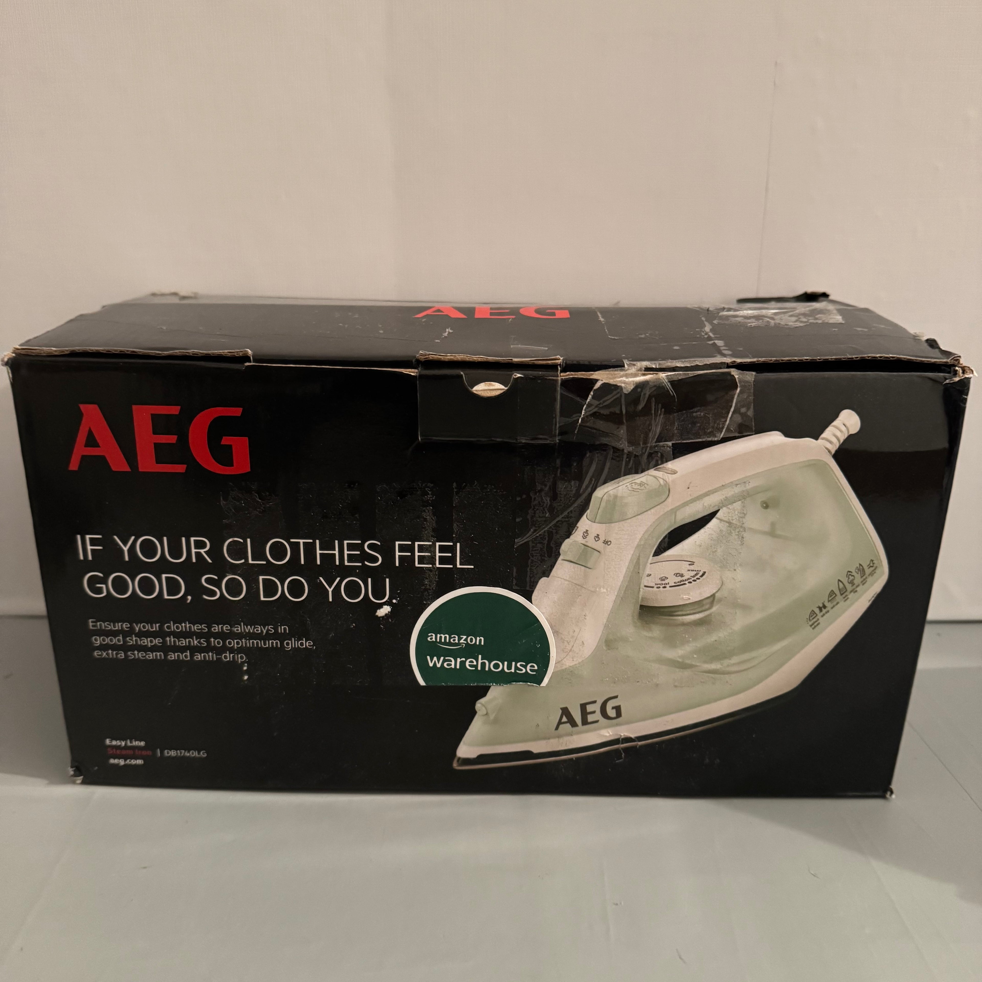 Plancha de vapor AEG DB1740LG 2400 W verde