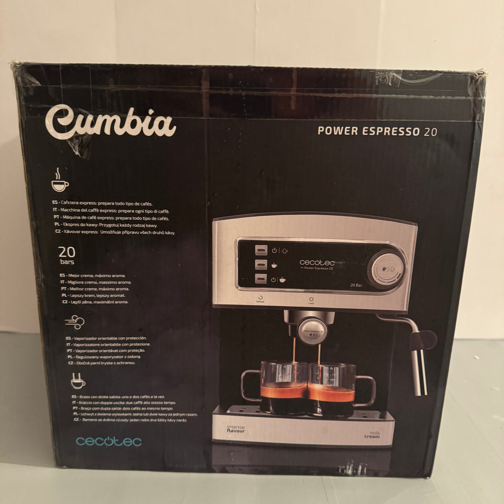 Cafetera express Cecotec Power Espresso 20 850 W 20 bares