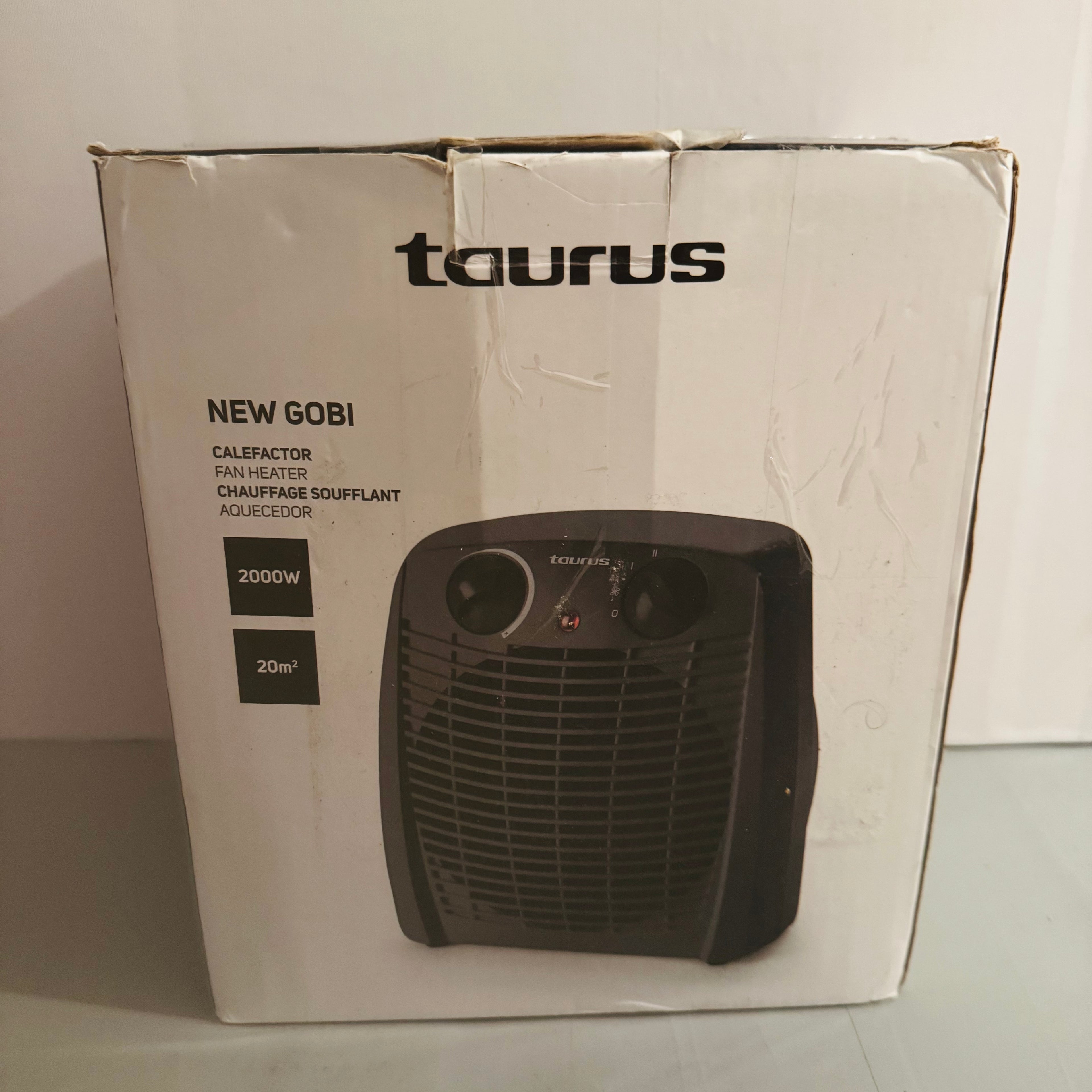 Calefactor Taurus New Gobi 2000W