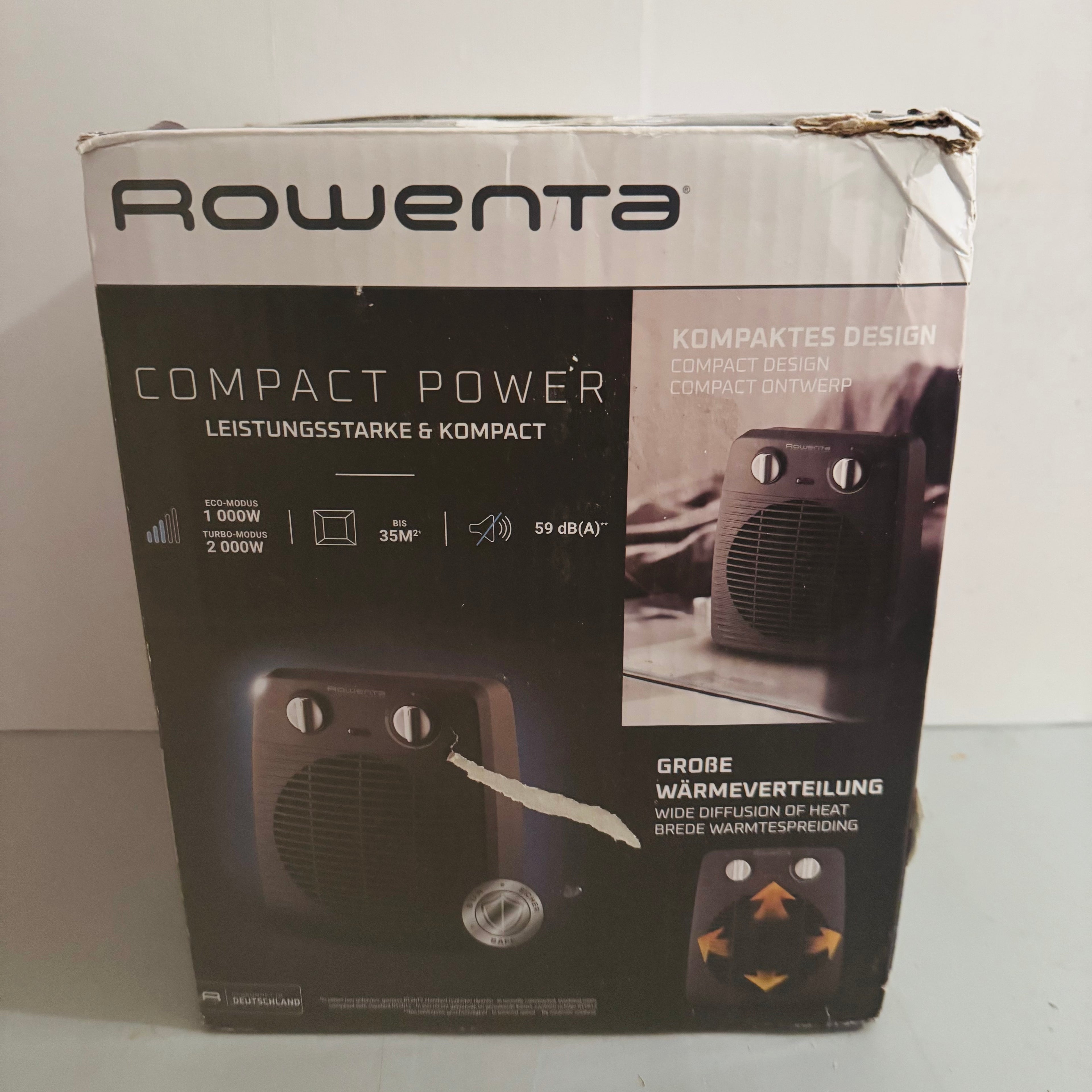 Calefactor Rowenta Comfort Compact SO2330 2400 W Silence