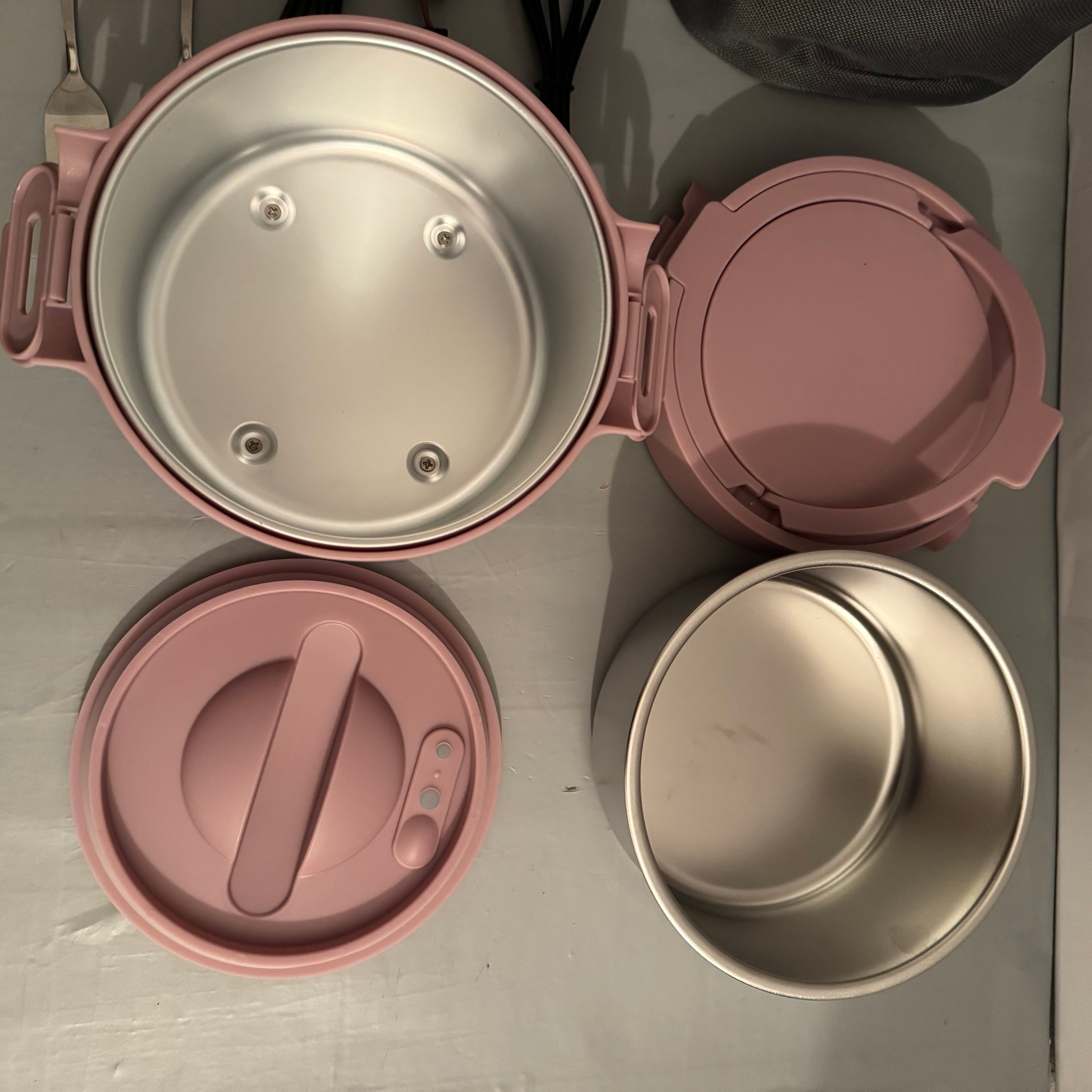 Fiambrera eléctrica 100 W 1,8 L 3 en 1 12V/24V/220V